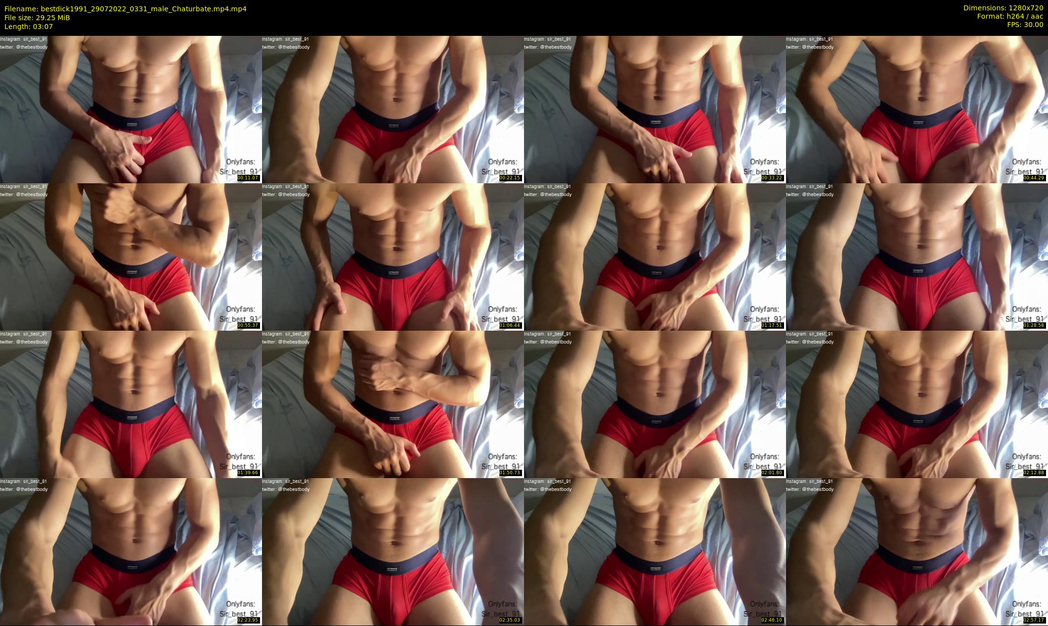 bestdick1991 — 4 minute Chaturbate male cam show recording, 720p, Jul 29, 2022