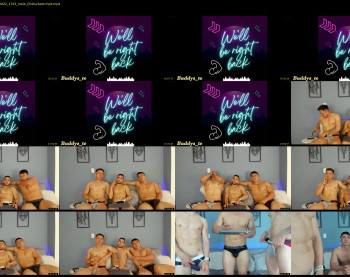 buddys_team_hots — 45 minute Chaturbate couple cam show recording, 720p, Jul 28, 2022