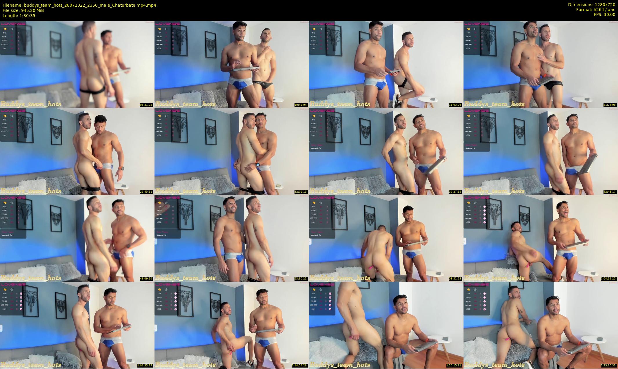 buddys_team_hots — 91 minute Chaturbate couple cam show recording, 720p, Jul 28, 2022