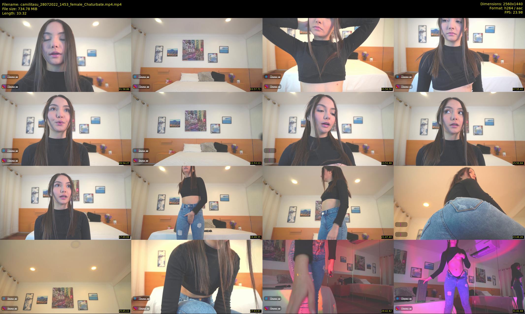 camilitasu — 34 minute Chaturbate female cam show recording, 1080p, Jul 28, 2022