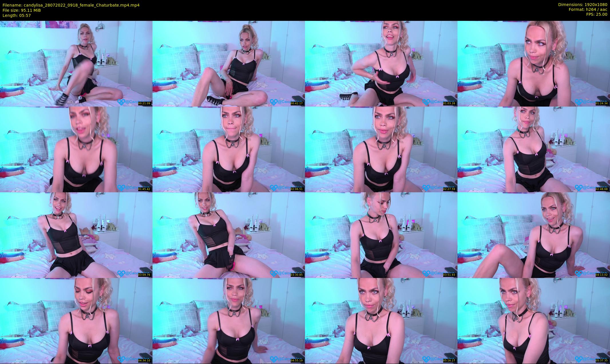 candylisa — 6 minute Chaturbate female cam show recording, 1080p, Jul 28, 2022