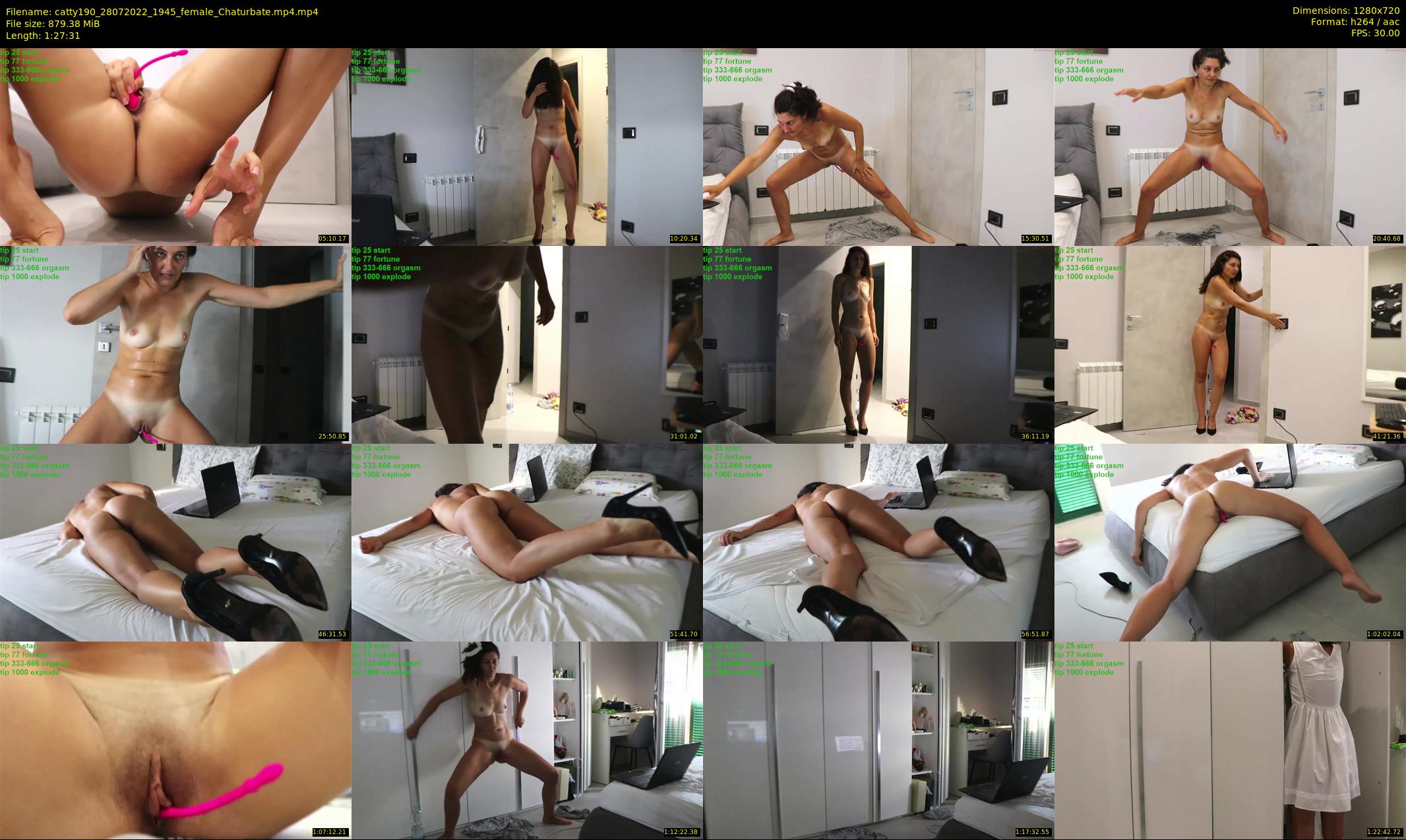 catty190 — 88 minute Chaturbate female cam show recording, 720p, Jul 28, 2022