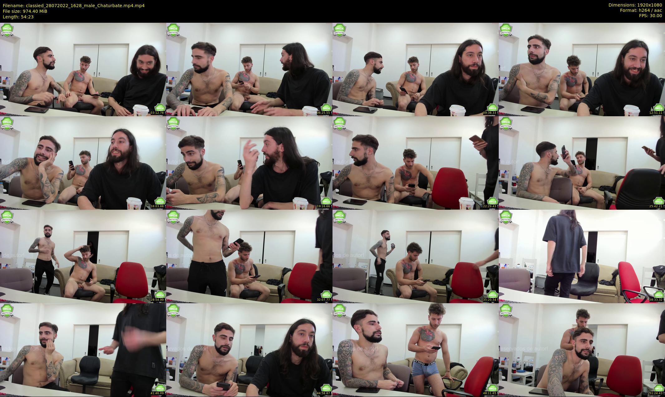 classied — 55 minute Chaturbate male cam show recording, 1080p, Jul 28, 2022