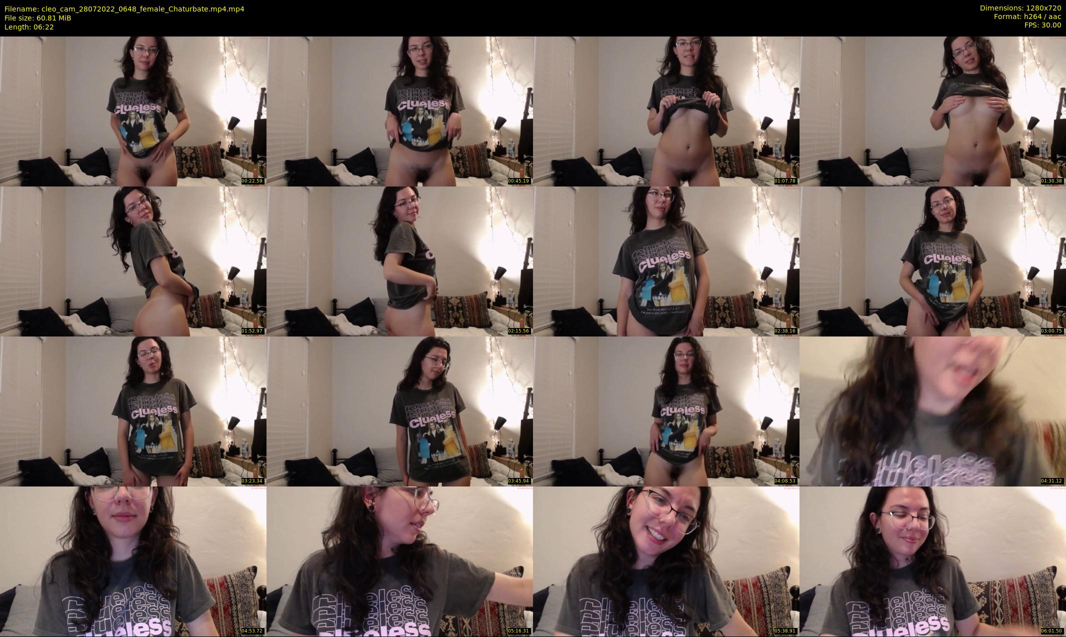 cleo_cam — 7 minute Chaturbate female cam show recording, 720p, Jul 28, 2022