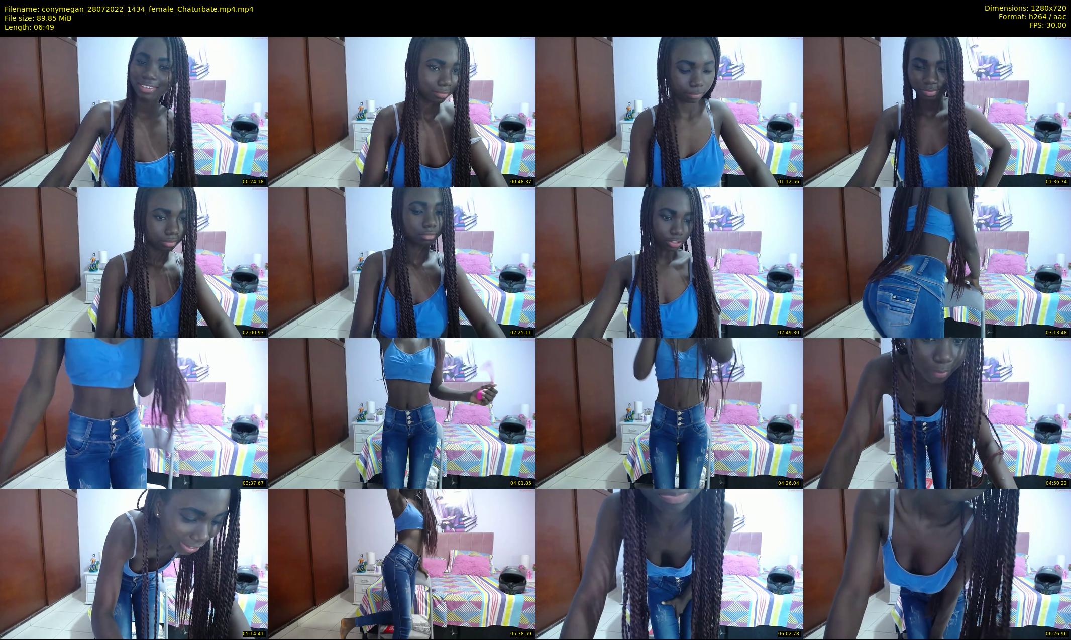 conymegan — 7 minute Chaturbate female cam show recording, 720p, Jul 28, 2022