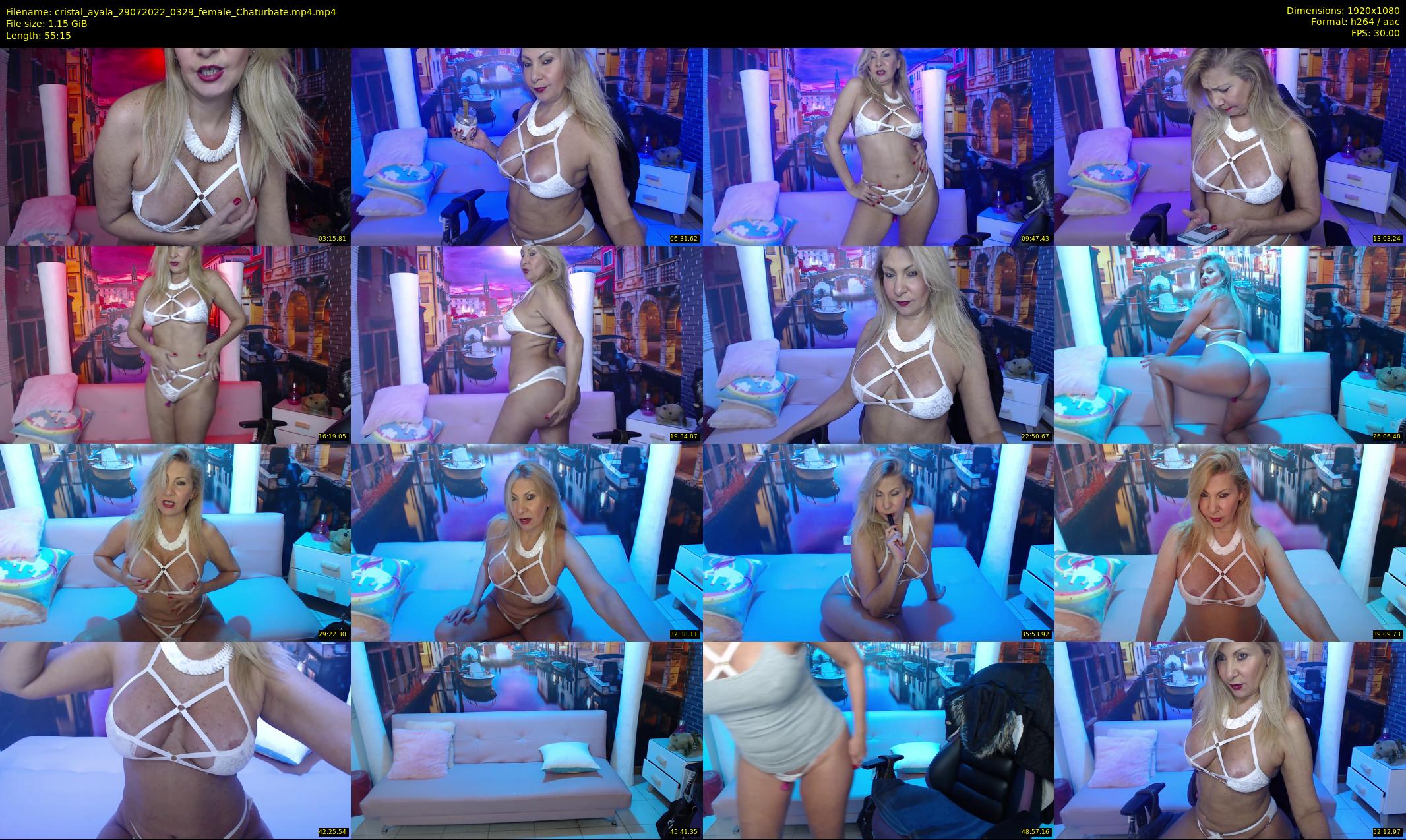 cristal_ayala — 56 minute Chaturbate female cam show recording, 1080p, Jul 29, 2022