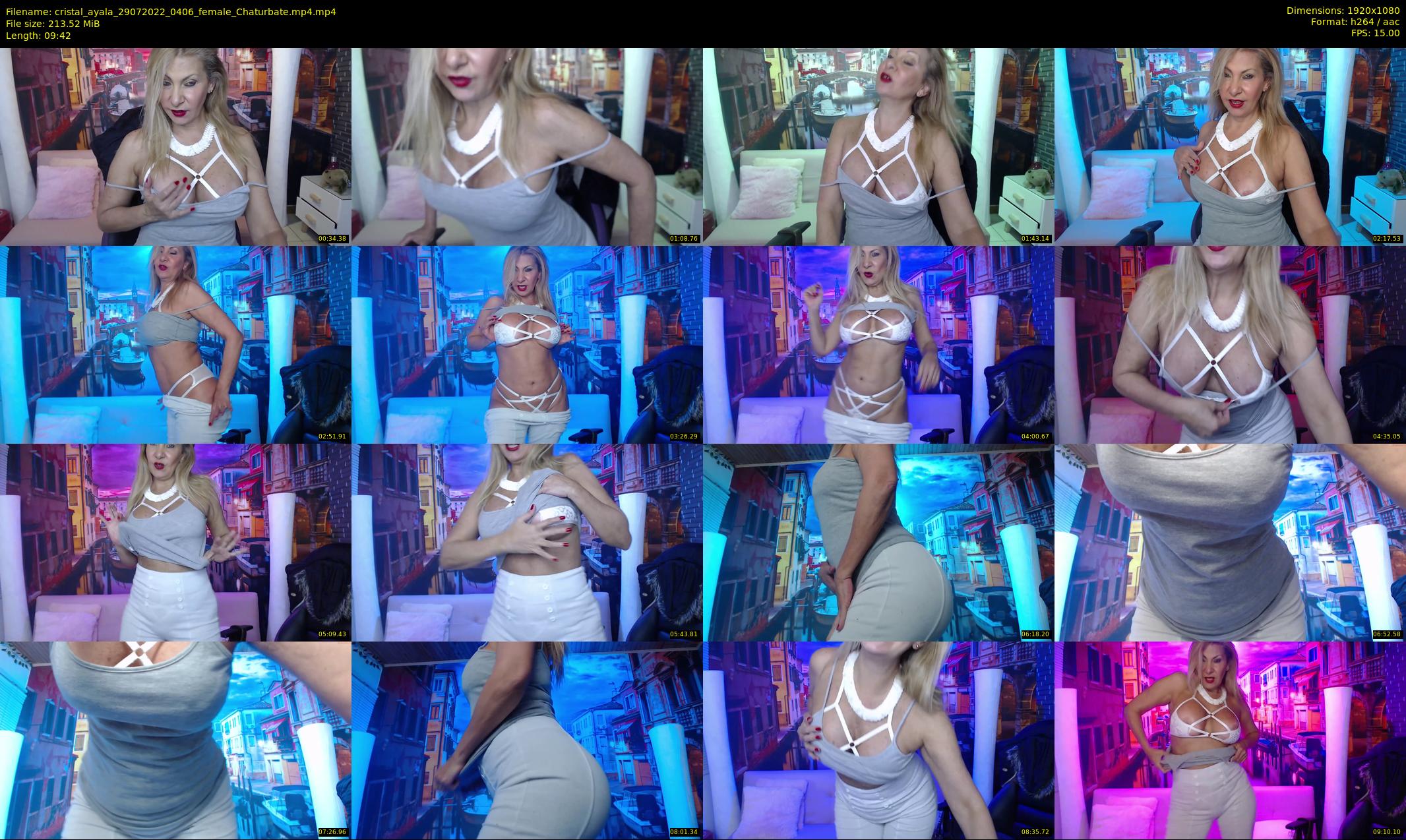 cristal_ayala — 10 minute Chaturbate female cam show recording, 1080p, Jul 29, 2022