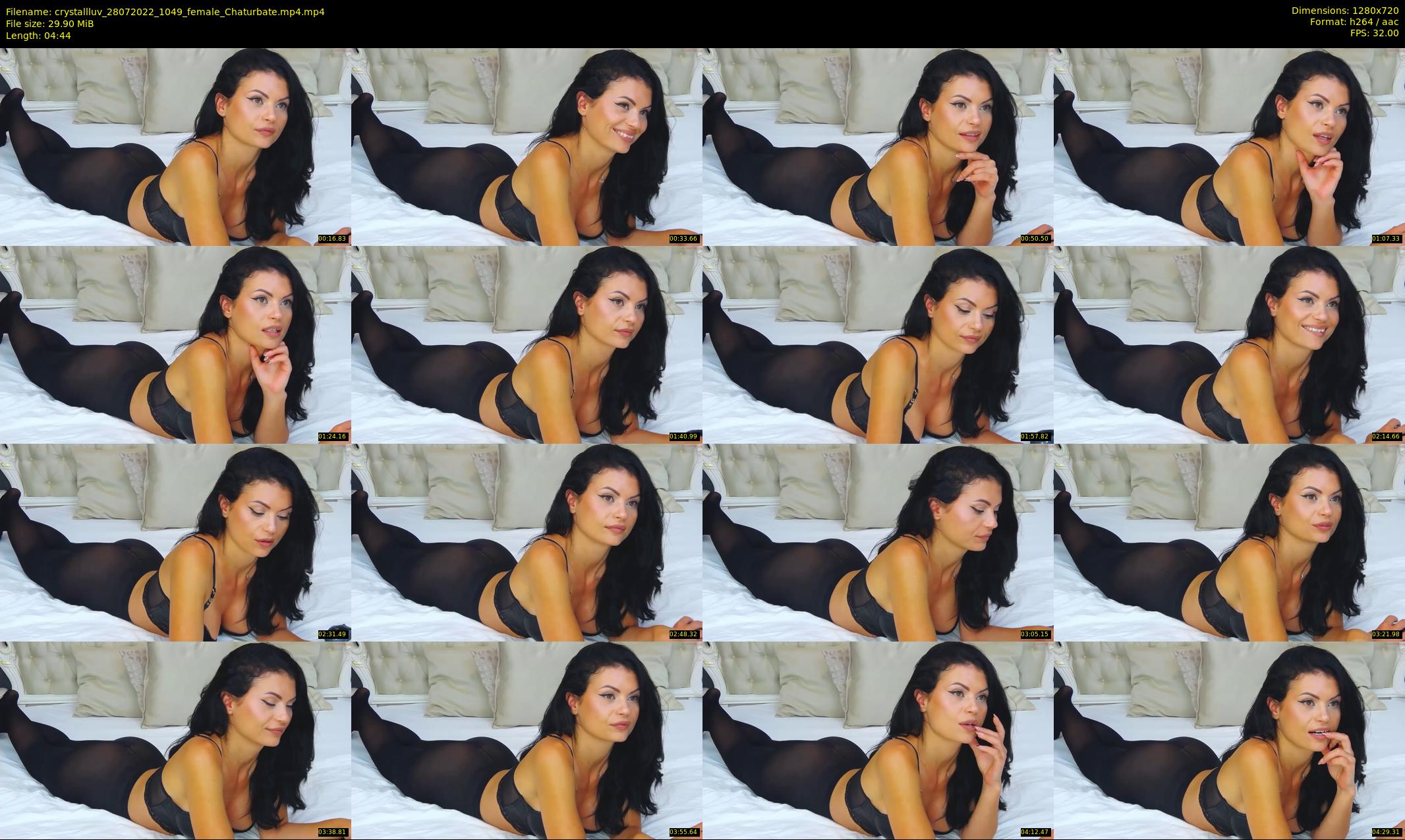 crystallluv — 5 minute Chaturbate female cam show recording, 720p, Jul 28, 2022