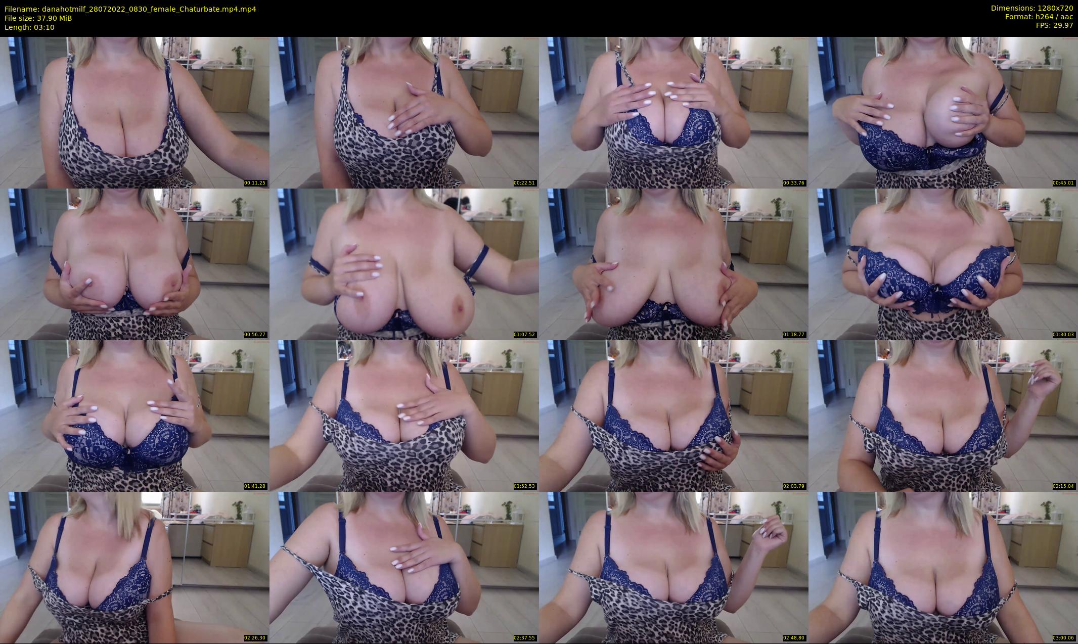 danahotmilf — 4 minute Chaturbate female cam show recording, 720p, Jul 28, 2022