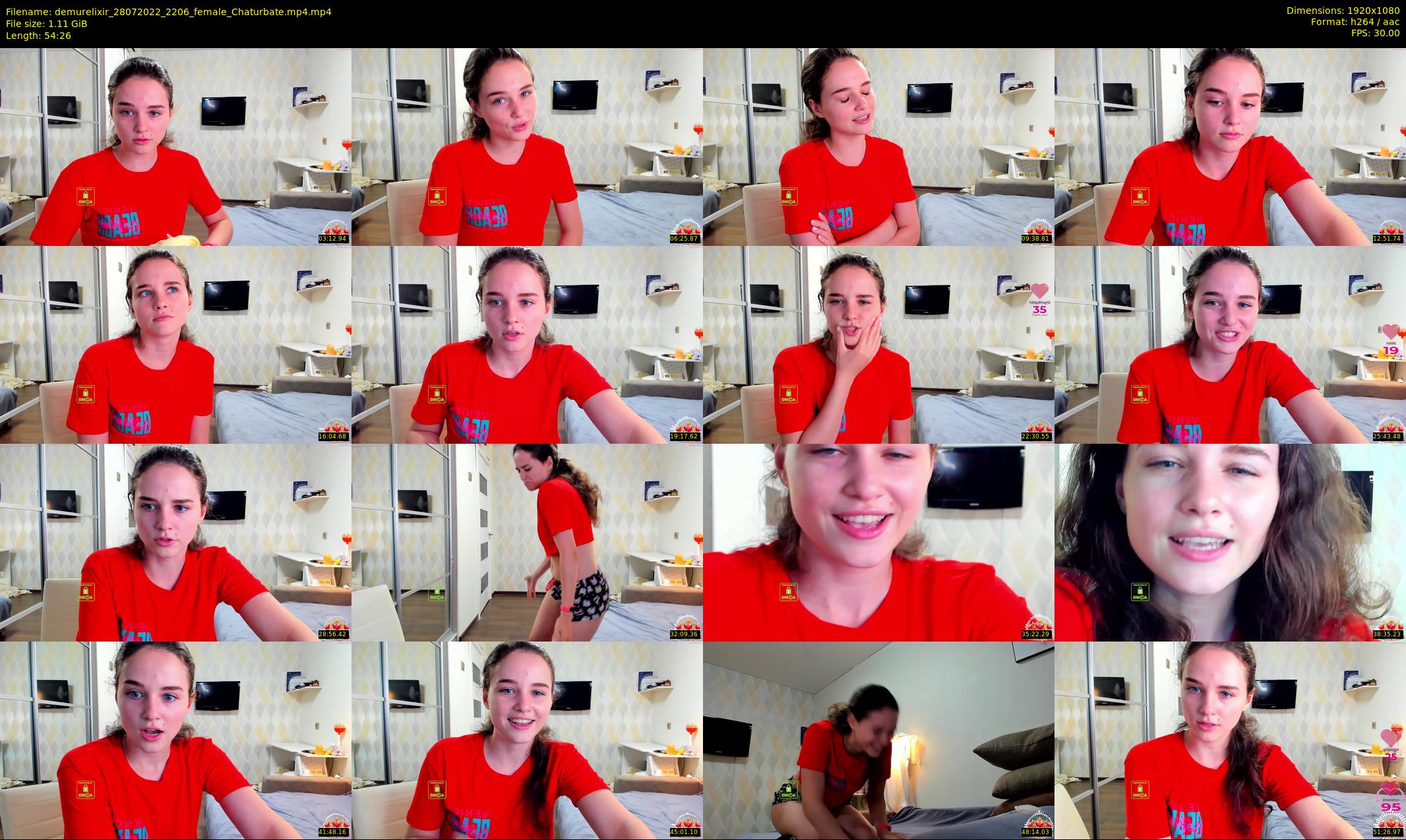 demurelixir — 55 minute Chaturbate female cam show recording, 1080p, Jul 28, 2022