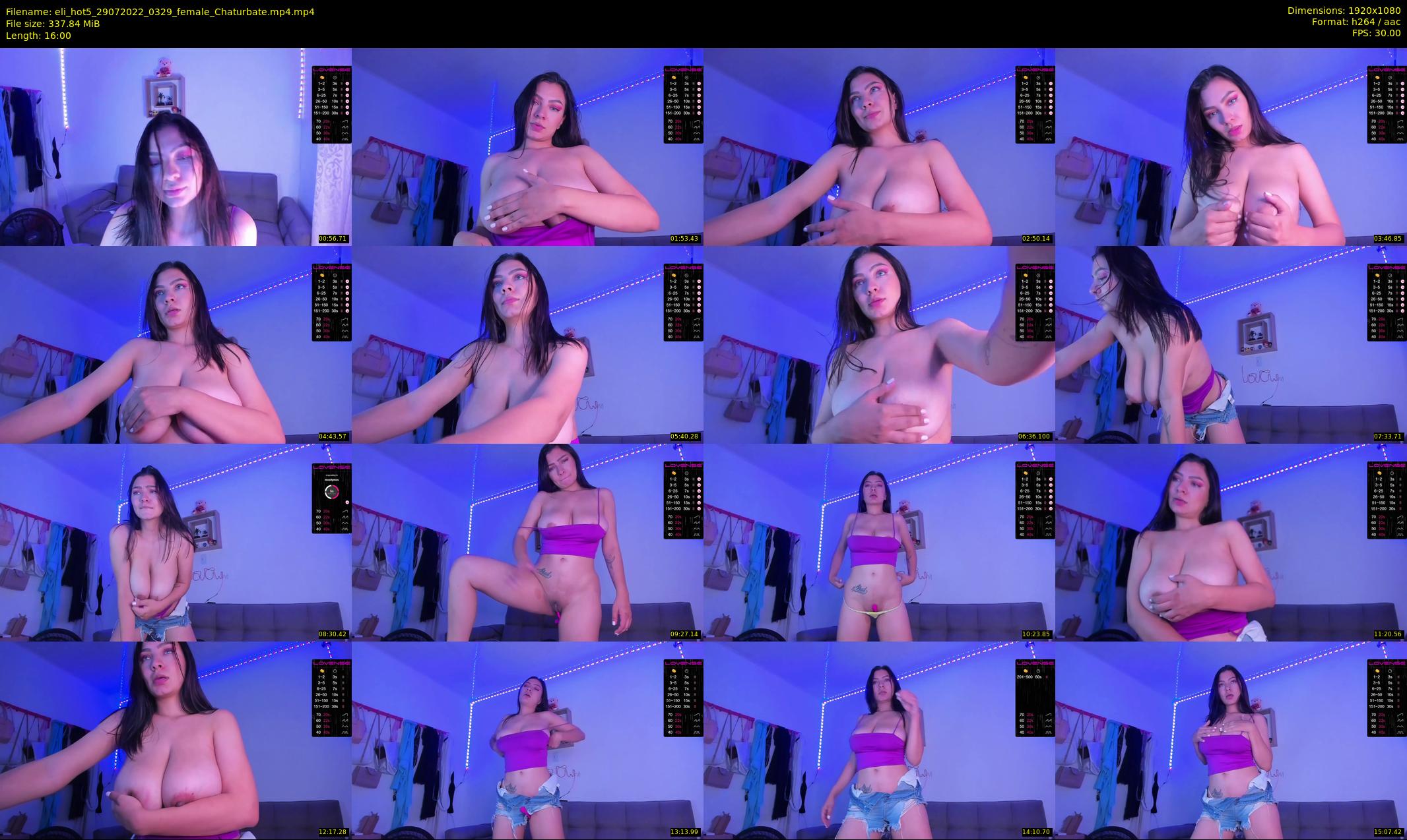 eli_hot5 — 16 minute Chaturbate female cam show recording, 1080p, Jul 29, 2022