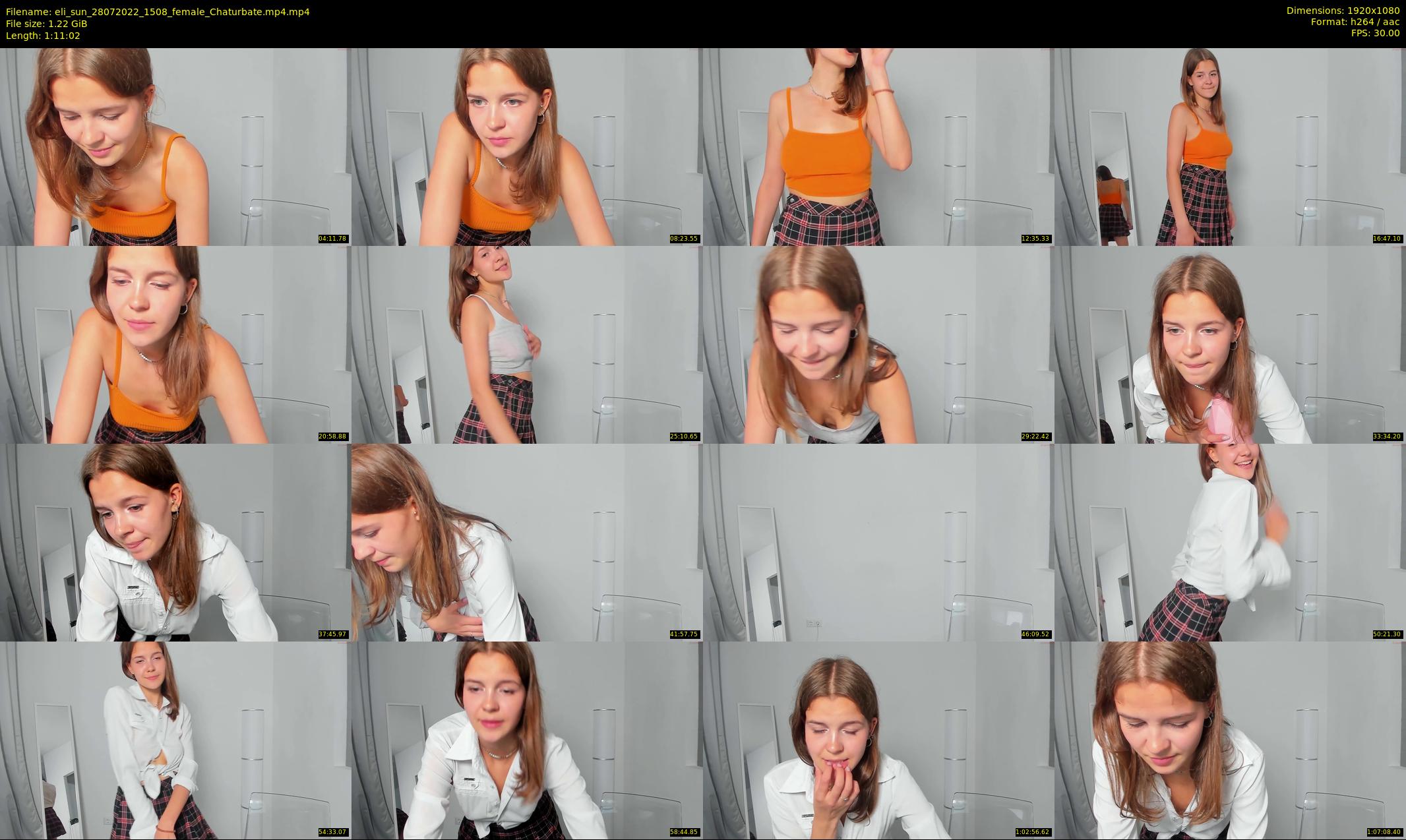eli_sun — 72 minute Chaturbate female cam show recording, 1080p, Jul 28, 2022