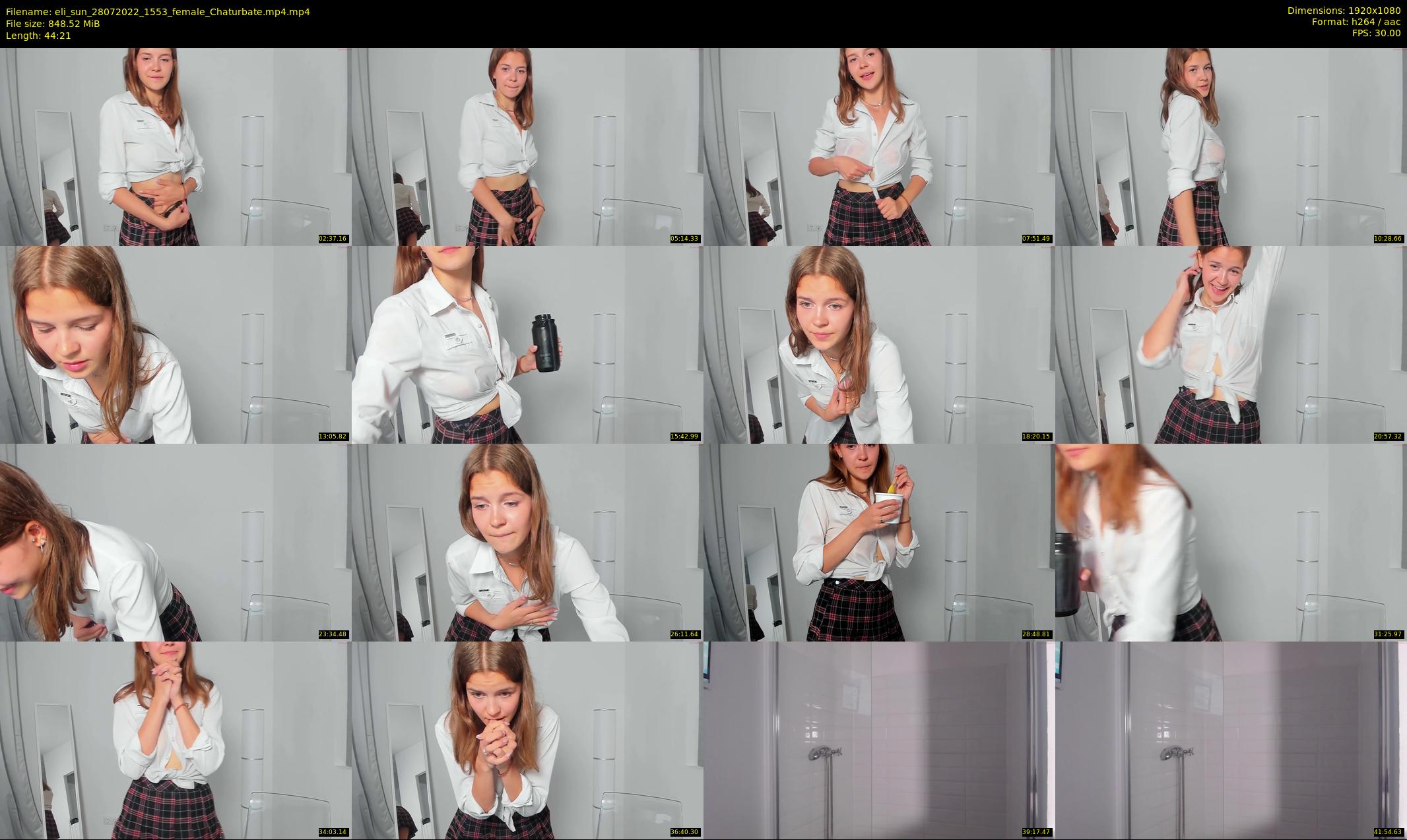 eli_sun — 45 minute Chaturbate female cam show recording, 1080p, Jul 28, 2022