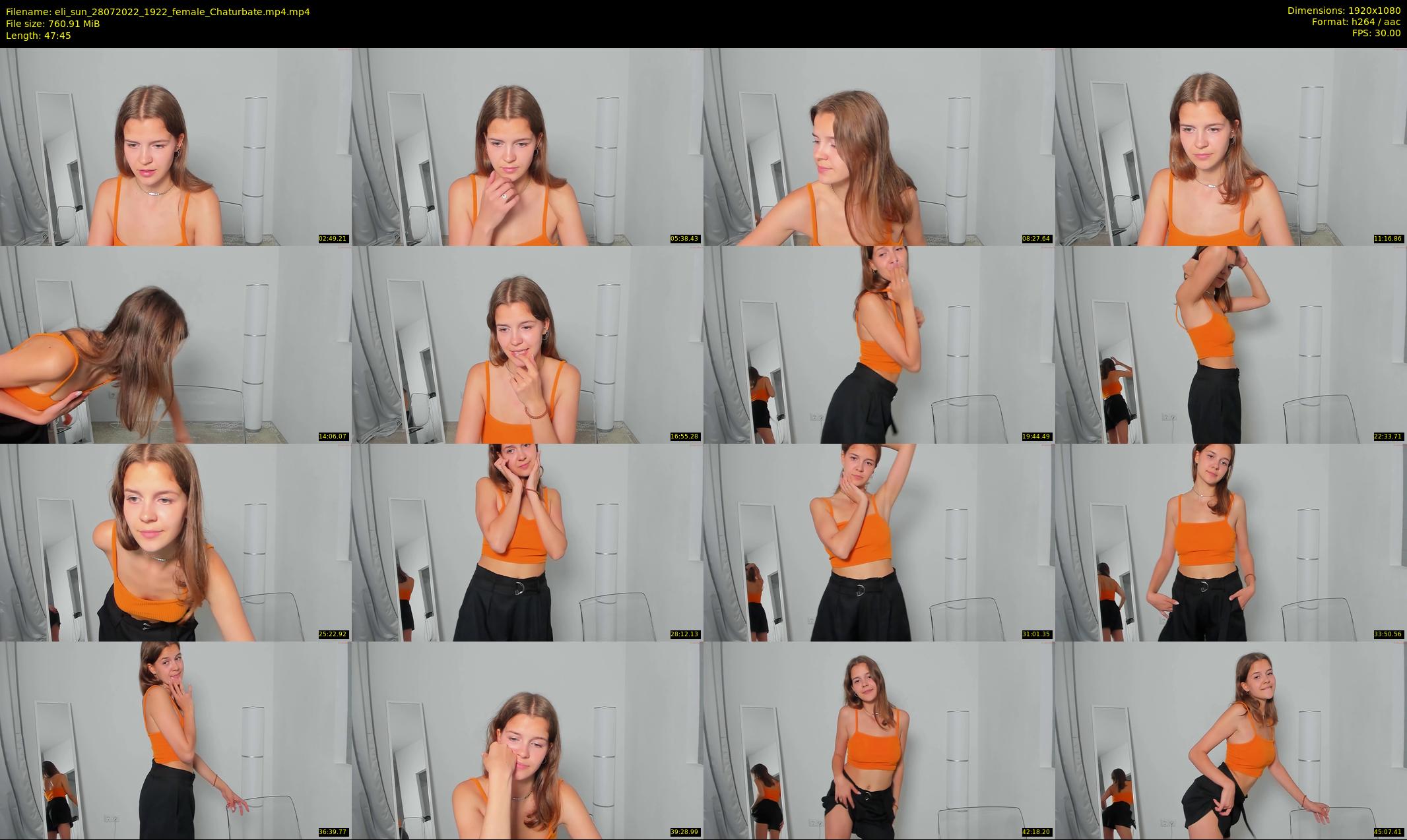 eli_sun — 48 minute Chaturbate female cam show recording, 1080p, Jul 28, 2022