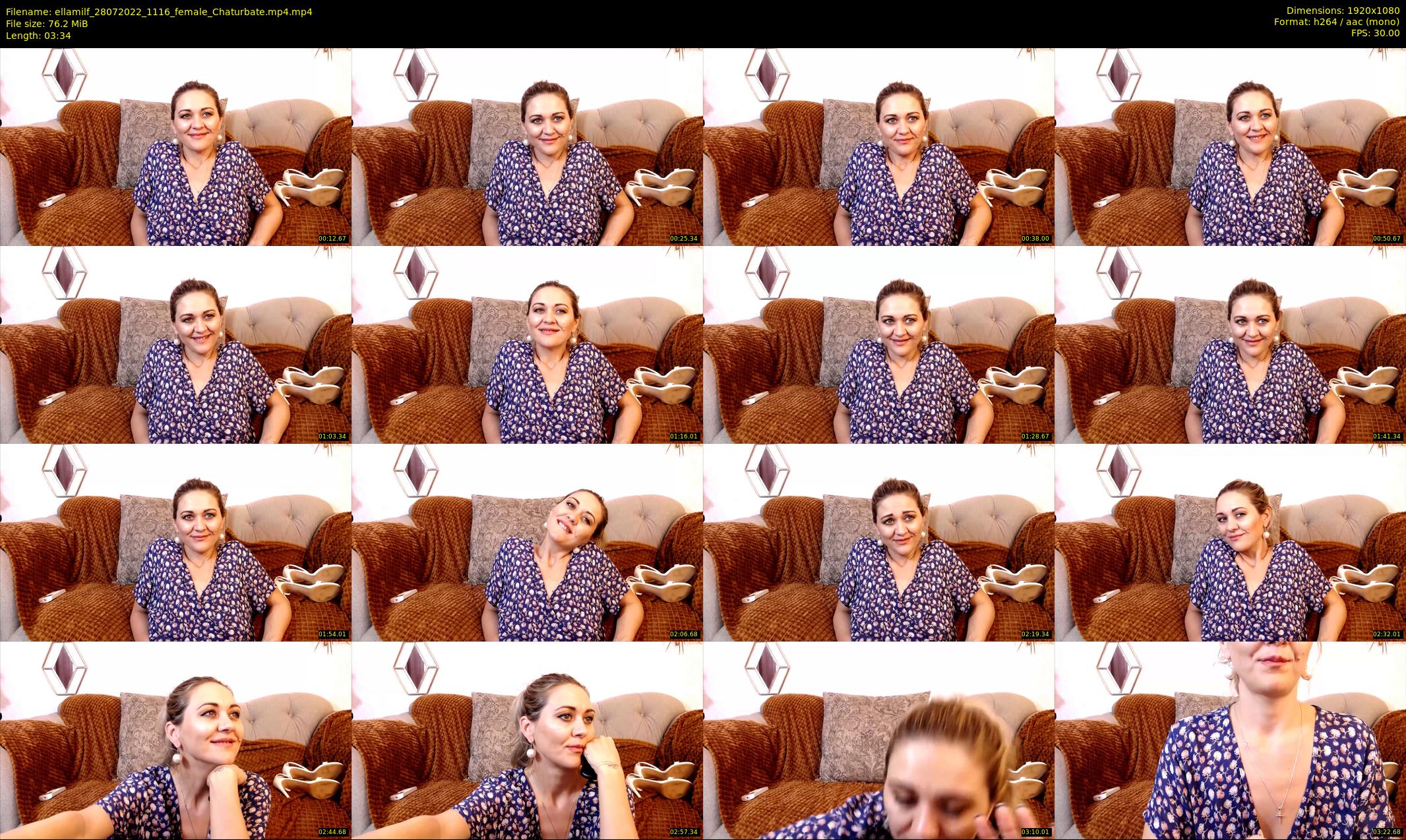 ellamilf — 4 minute Chaturbate female cam show recording, 1080p, Jul 28, 2022