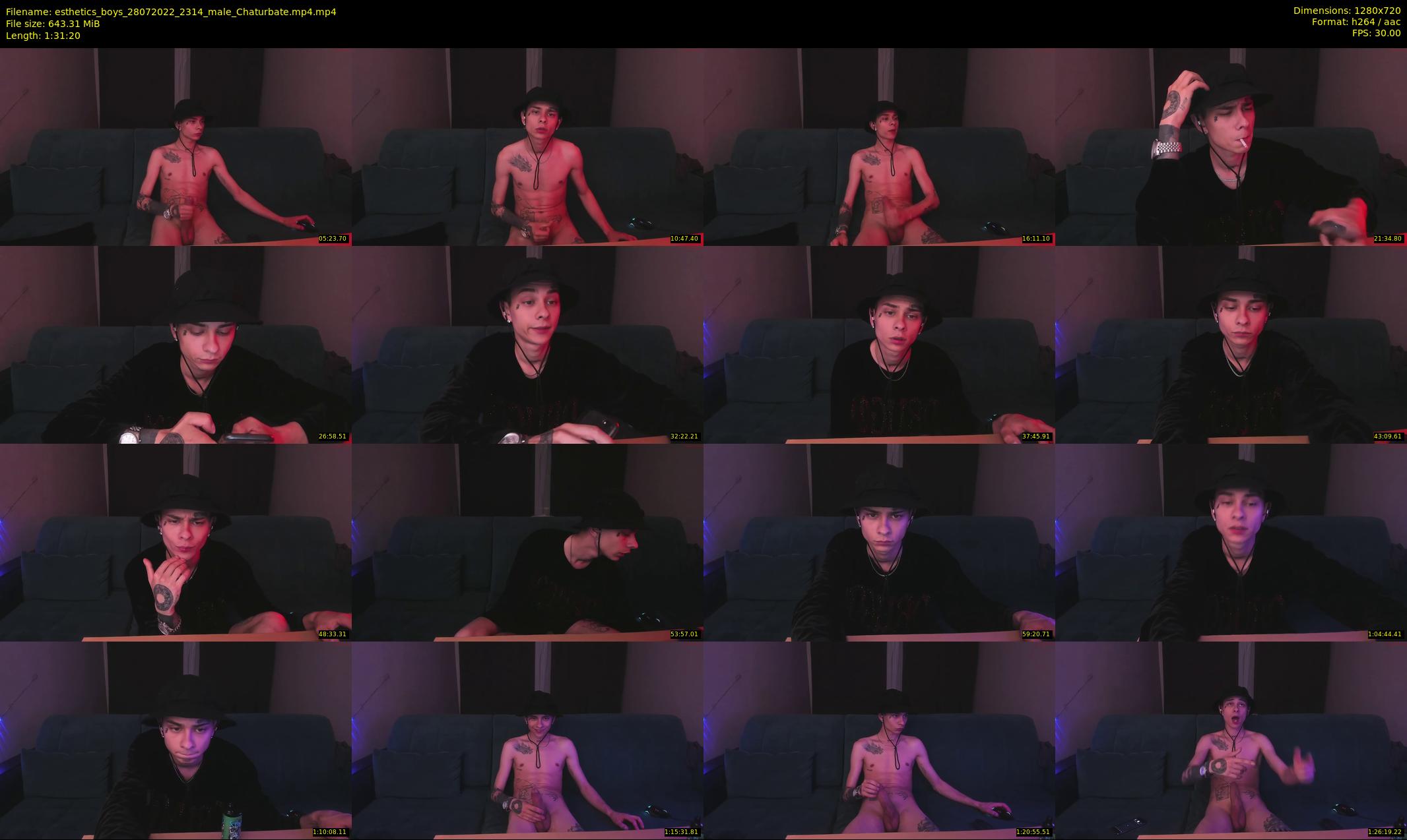 esthetics_boys — 92 minute Chaturbate male cam show recording, 720p, Jul 28, 2022