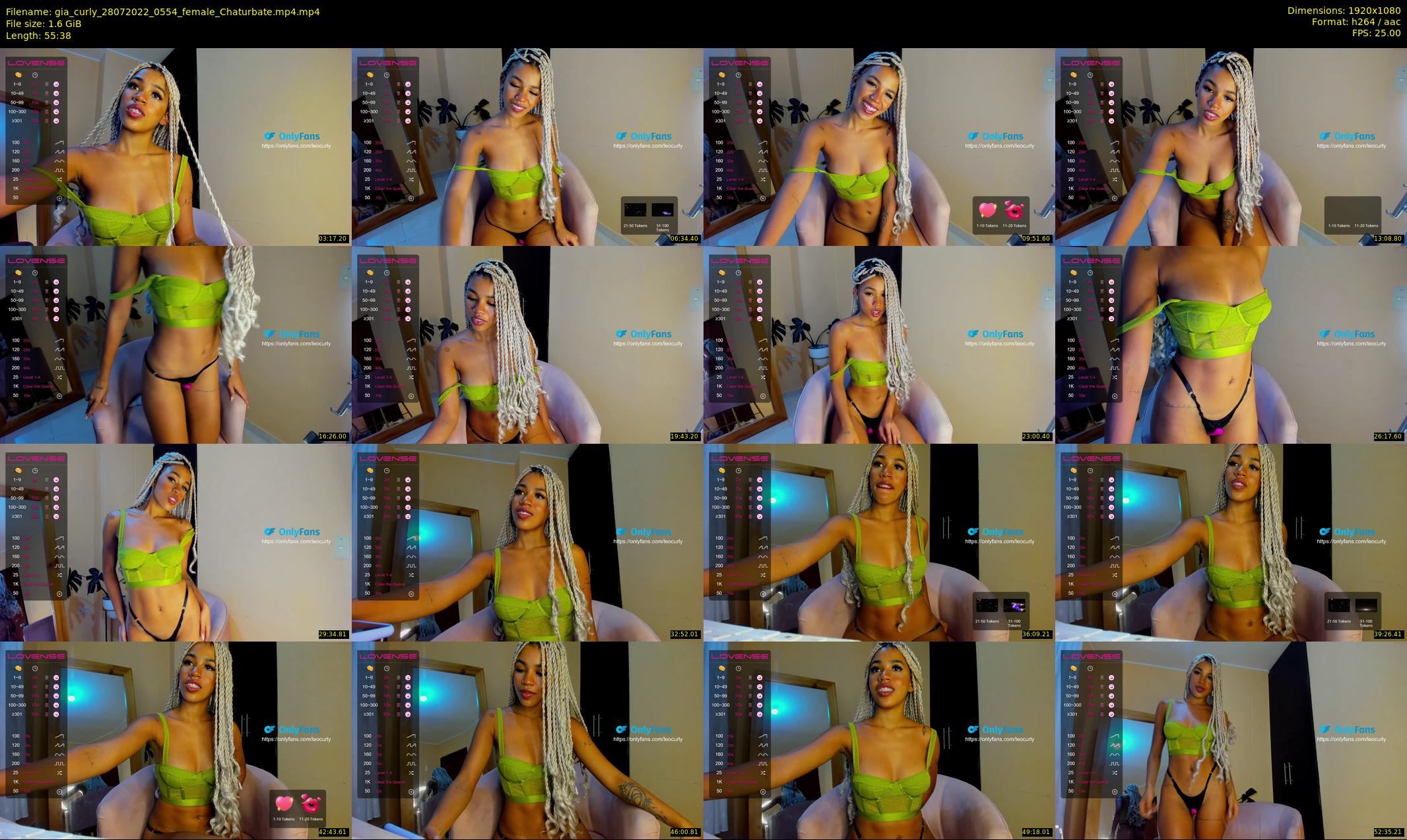 gia_curly — 56 minute Chaturbate female cam show recording, 1080p, Jul 28, 2022