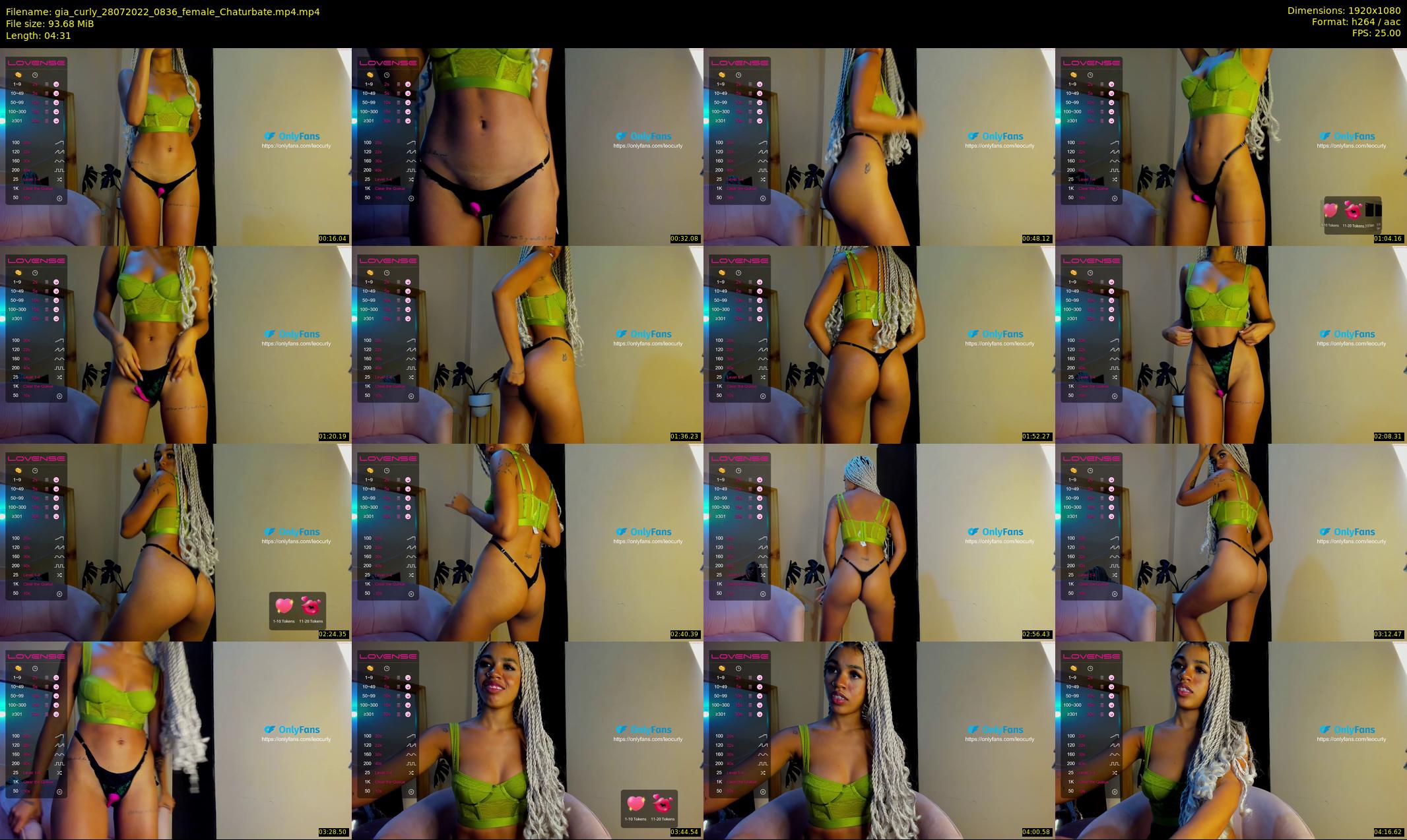 gia_curly — 5 minute Chaturbate female cam show recording, 1080p, Jul 28, 2022
