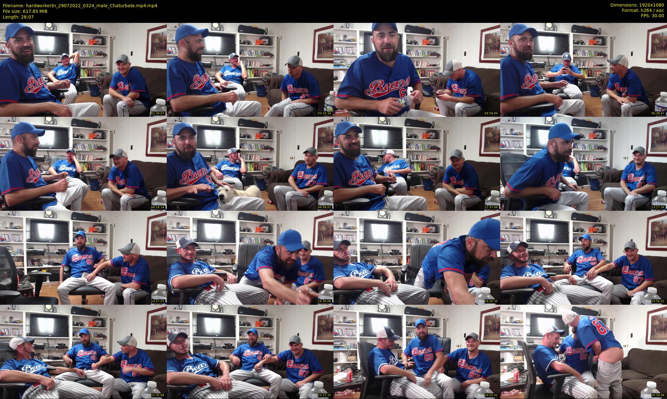 hardworkertn — 29 minute Chaturbate male cam show recording, 1080p, Jul 29, 2022