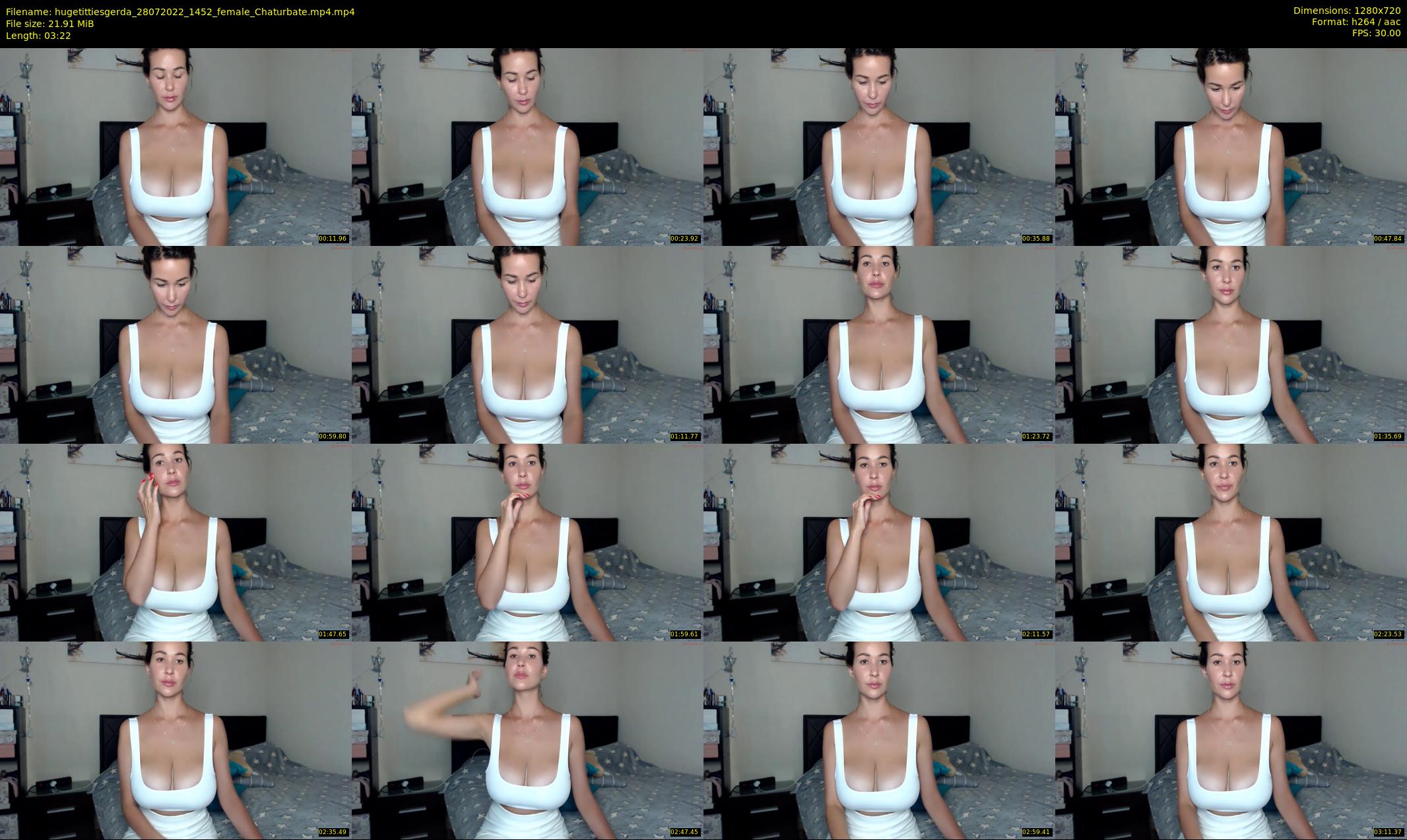 hugetittiesgerda — 4 minute Chaturbate female cam show recording, 720p, Jul 28, 2022