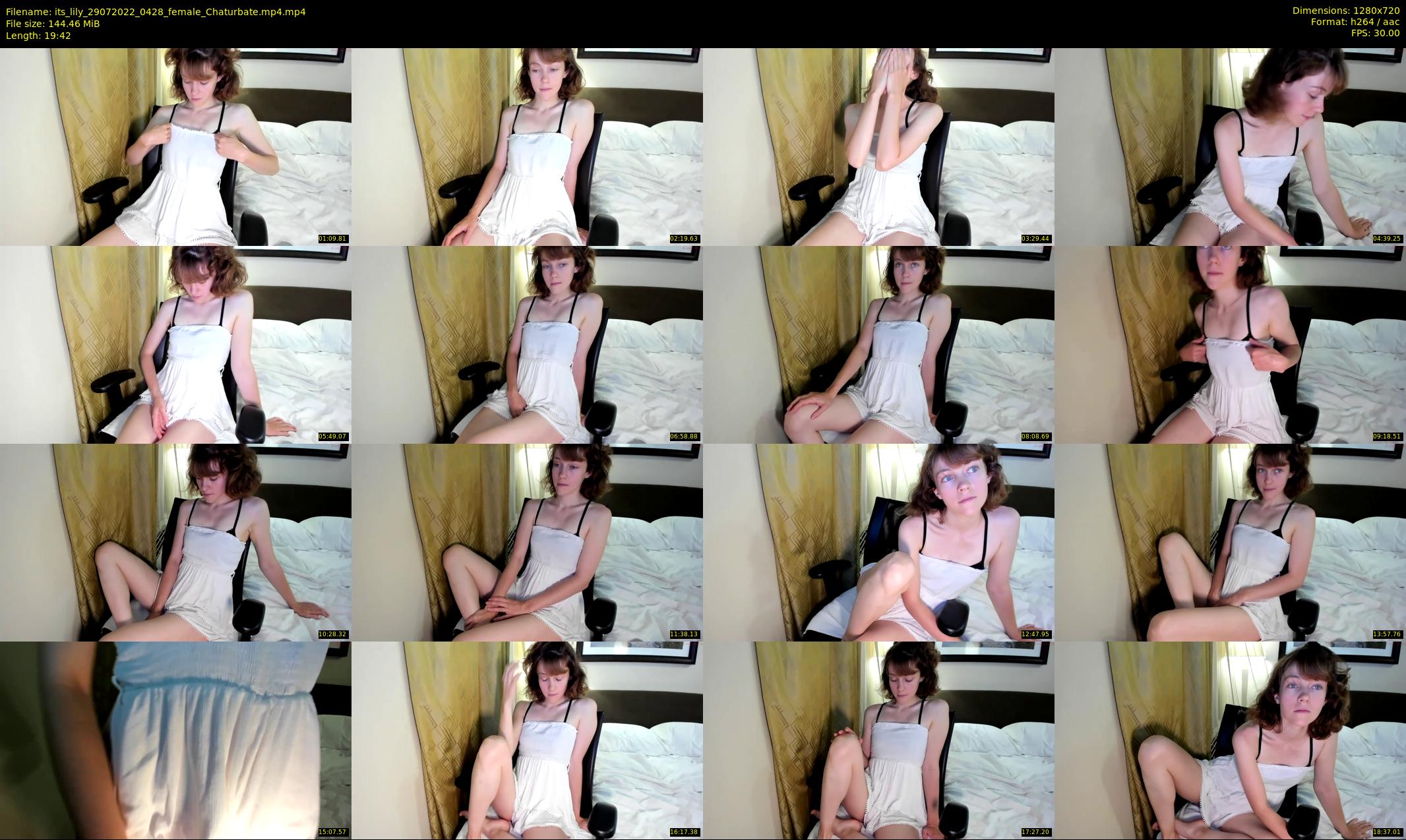 its_lily — 20 minute Chaturbate female cam show recording, 720p, Jul 29, 2022