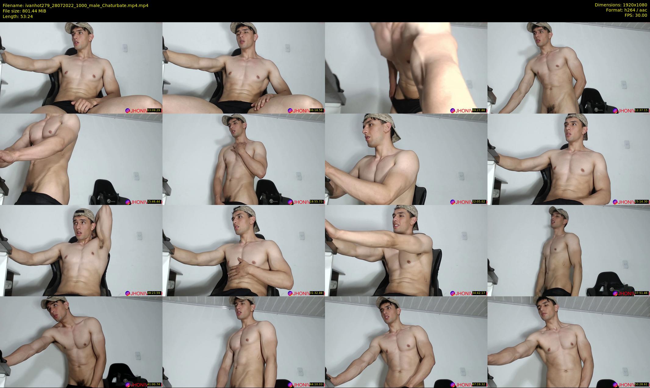 ivanhot279 — 54 minute Chaturbate male cam show recording, 1080p, Jul 28, 2022
