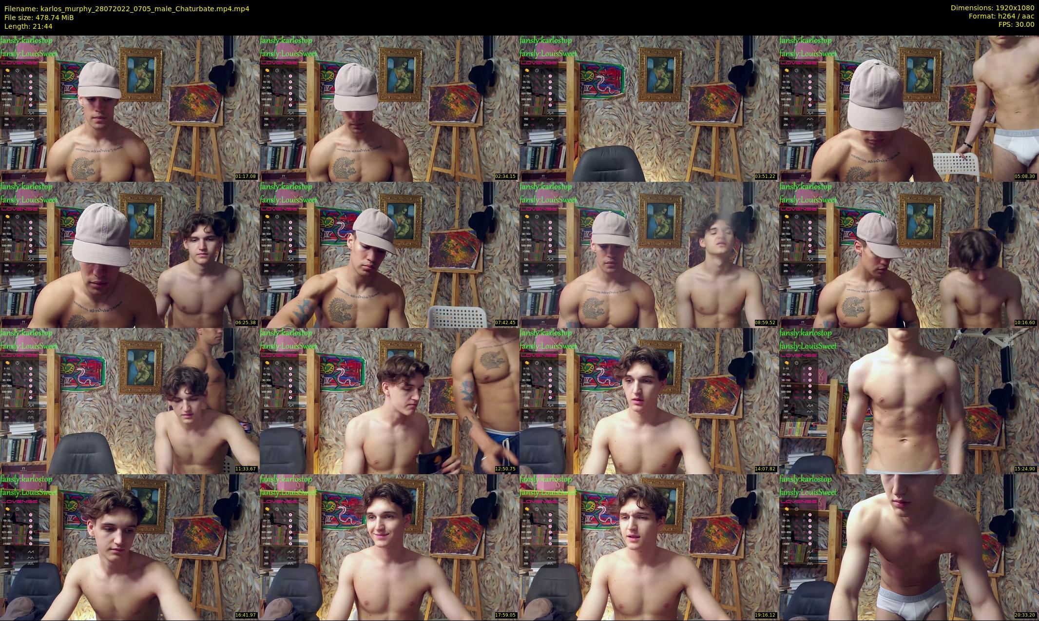 karlos_murphy — 22 minute Chaturbate male cam show recording, 1080p, Jul 28, 2022