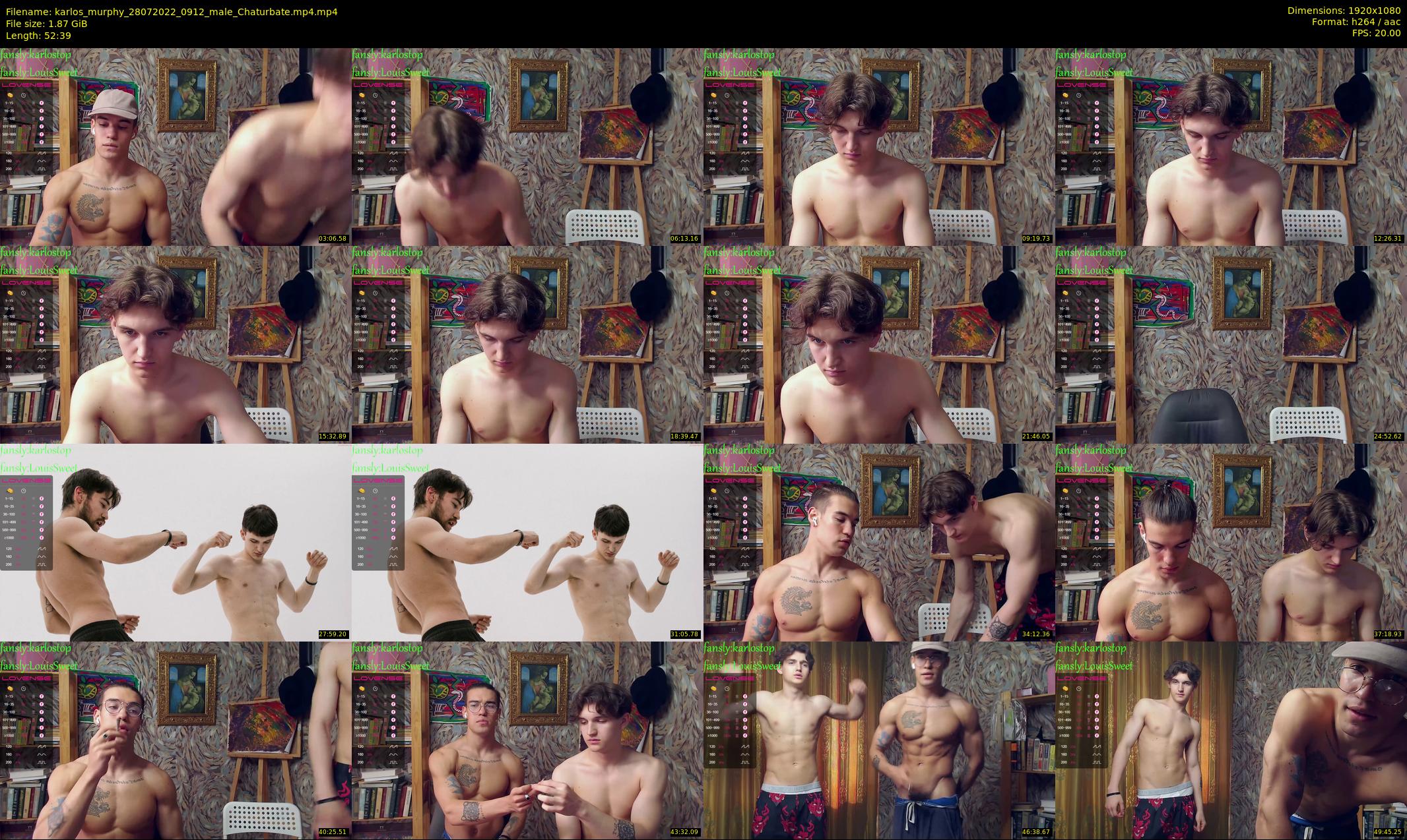 karlos_murphy — 53 minute Chaturbate male cam show recording, 1080p, Jul 28, 2022