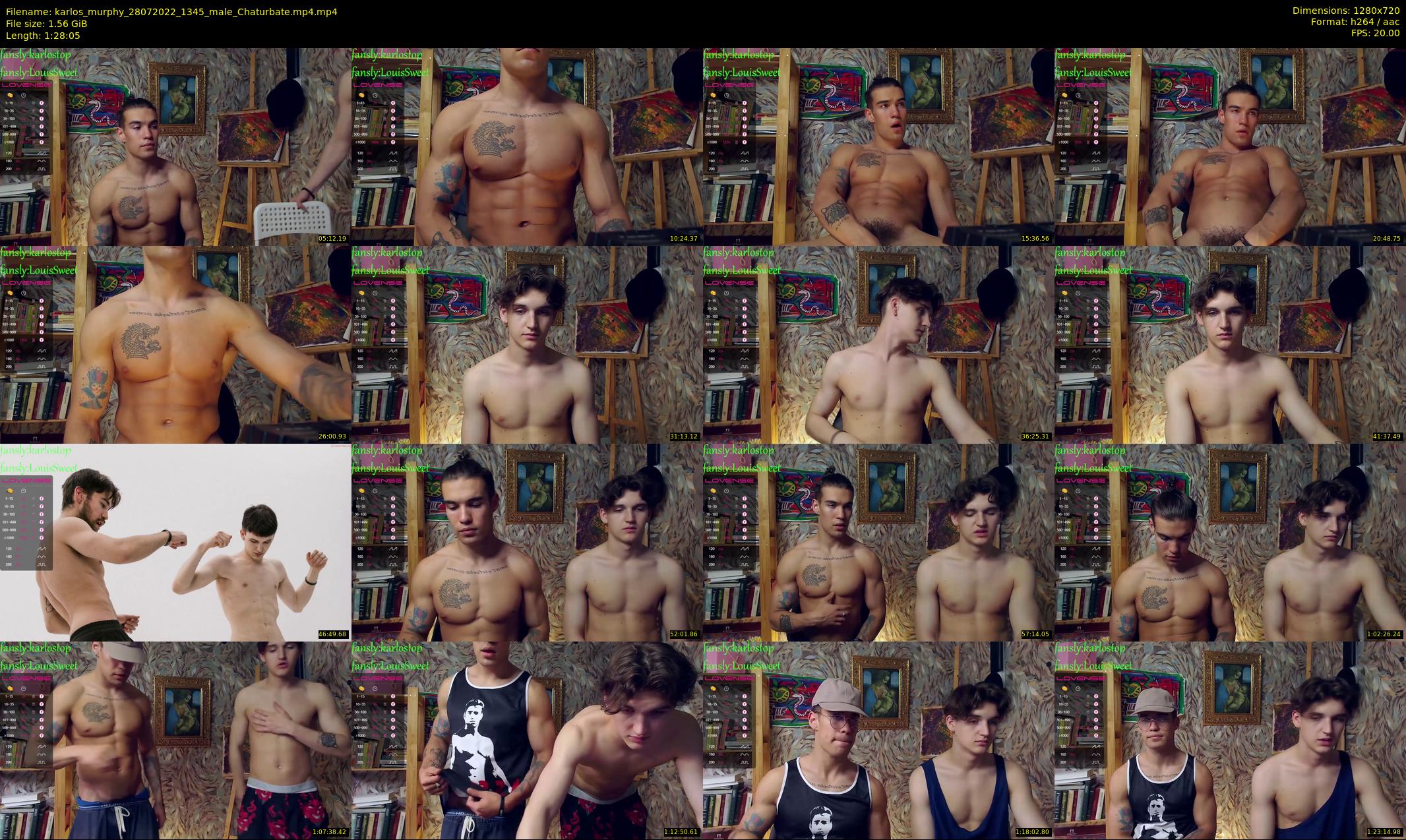 karlos_murphy — 89 minute Chaturbate male cam show recording, 720p, Jul 28, 2022