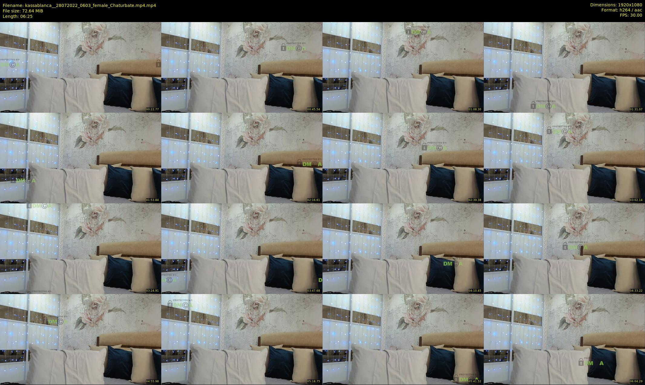 kassablanca_ — 7 minute Chaturbate female cam show recording, 1080p, Jul 28, 2022
