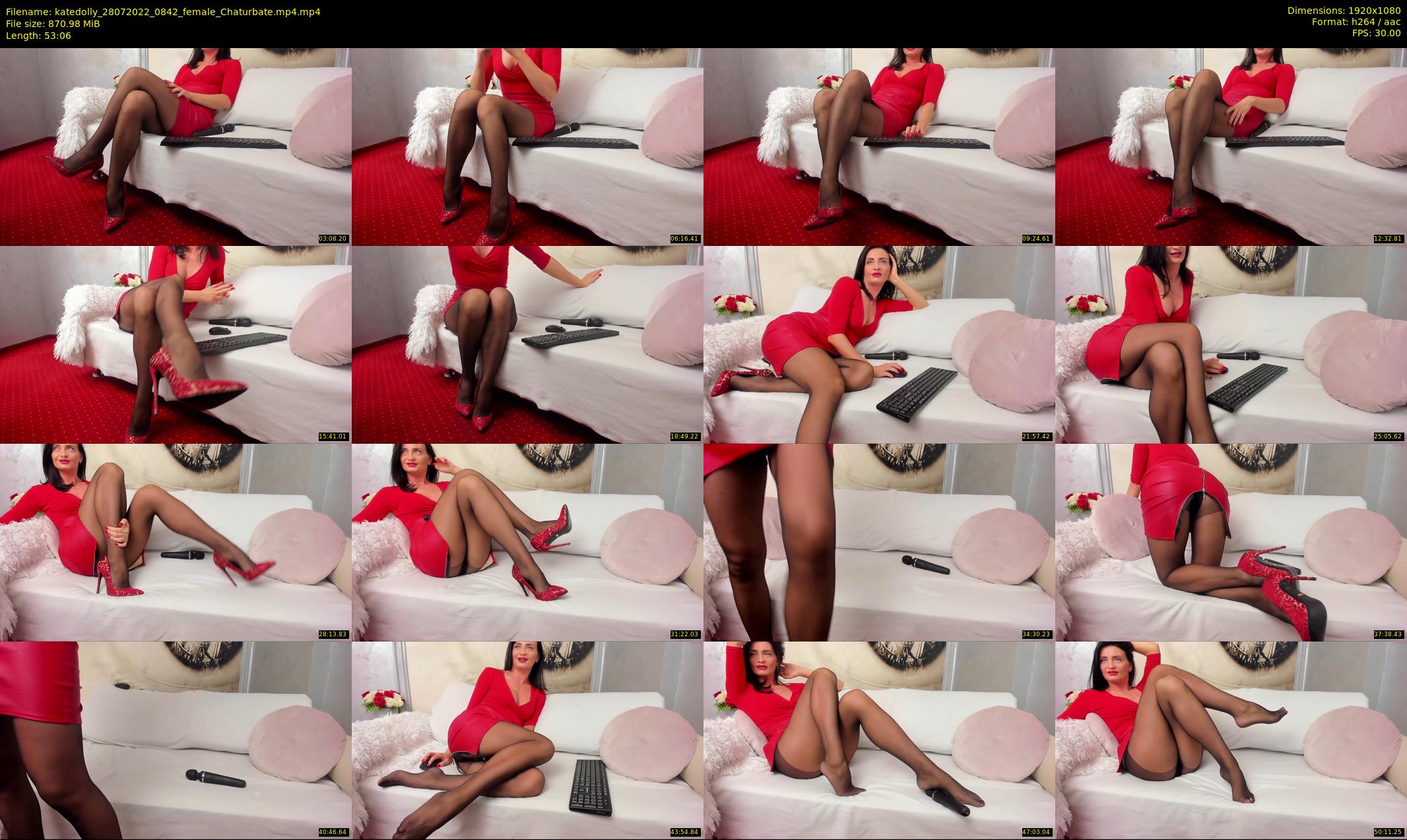 katedolly — 54 minute Chaturbate female cam show recording, 1080p, Jul 28, 2022