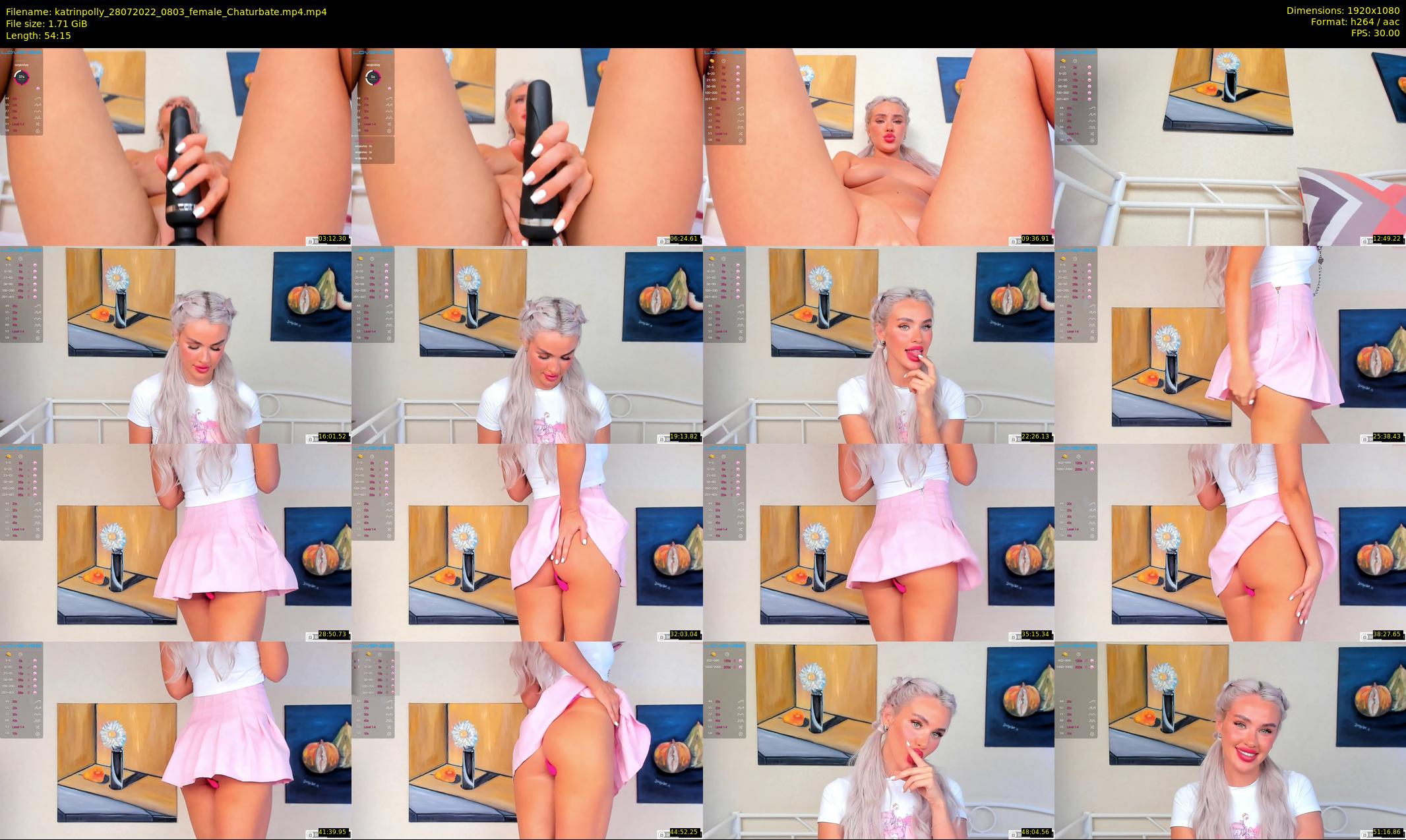 katrinpolly — 55 minute Chaturbate couple cam show recording, 1080p, Jul 28, 2022