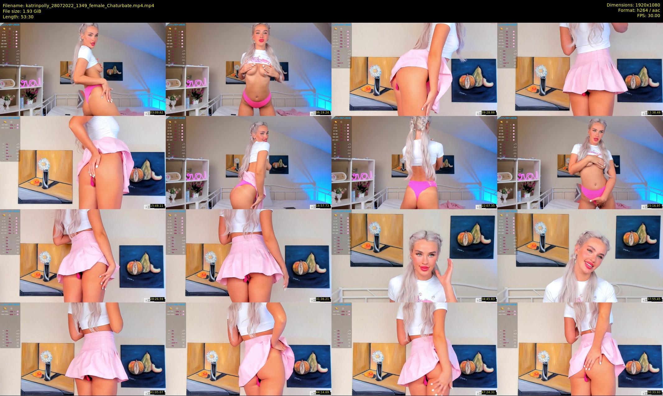 katrinpolly — 54 minute Chaturbate couple cam show recording, 1080p, Jul 28, 2022