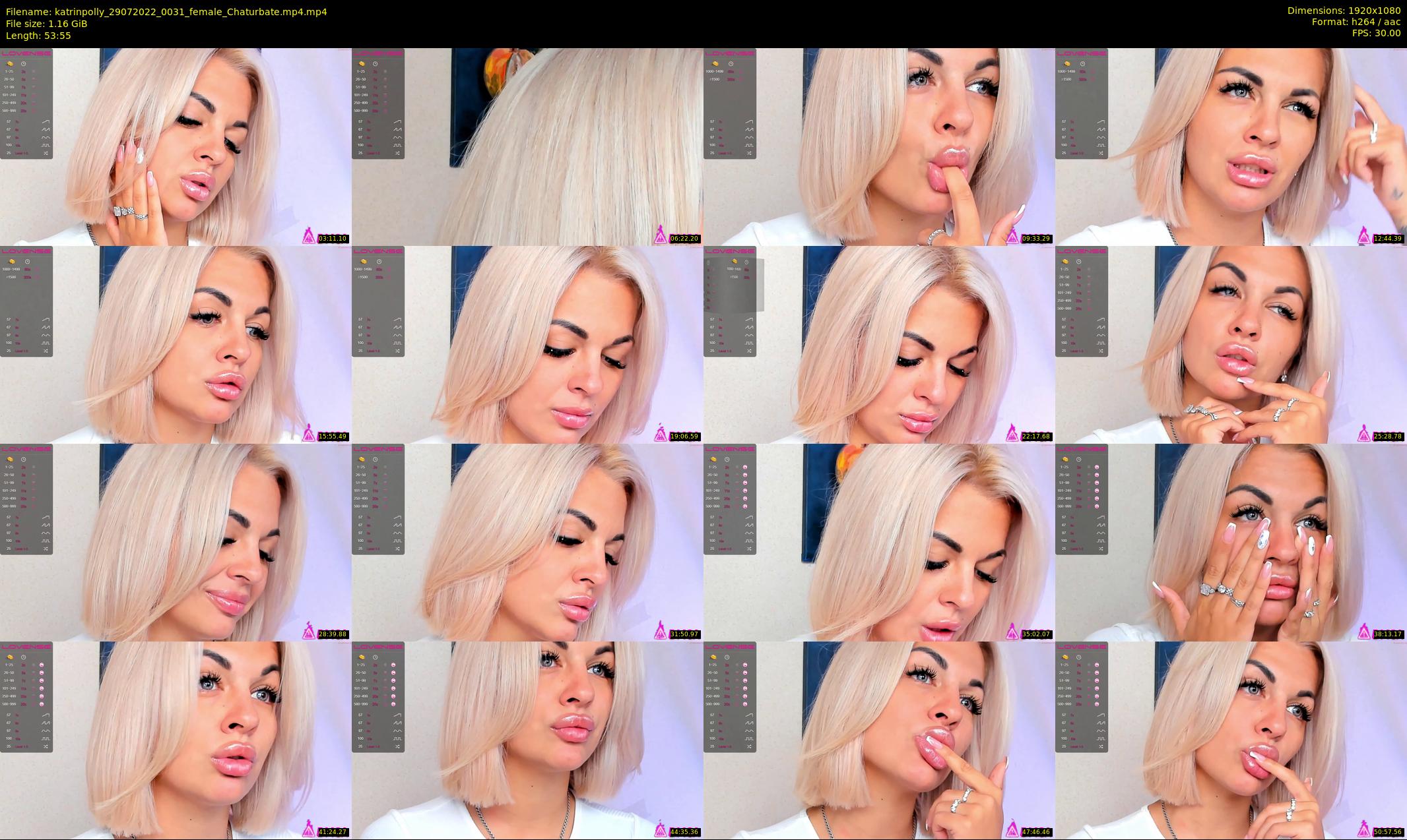 katrinpolly — 54 minute Chaturbate couple cam show recording, 1080p, Jul 29, 2022