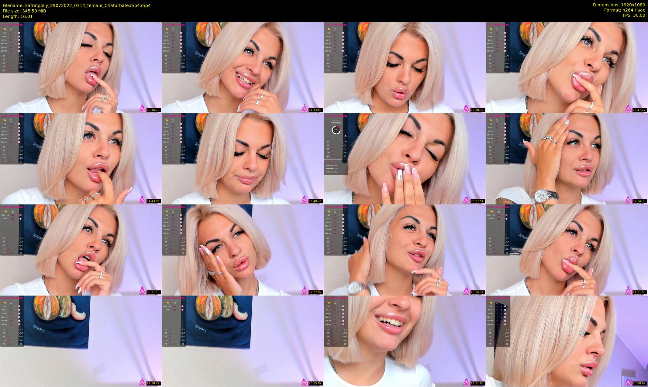 katrinpolly — 17 minute Chaturbate couple cam show recording, 1080p, Jul 29, 2022