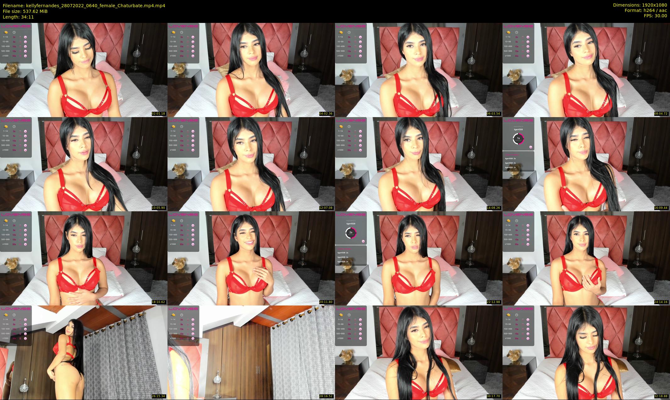 kellyfernandes — 35 minute Chaturbate female cam show recording, 1080p, Jul 28, 2022