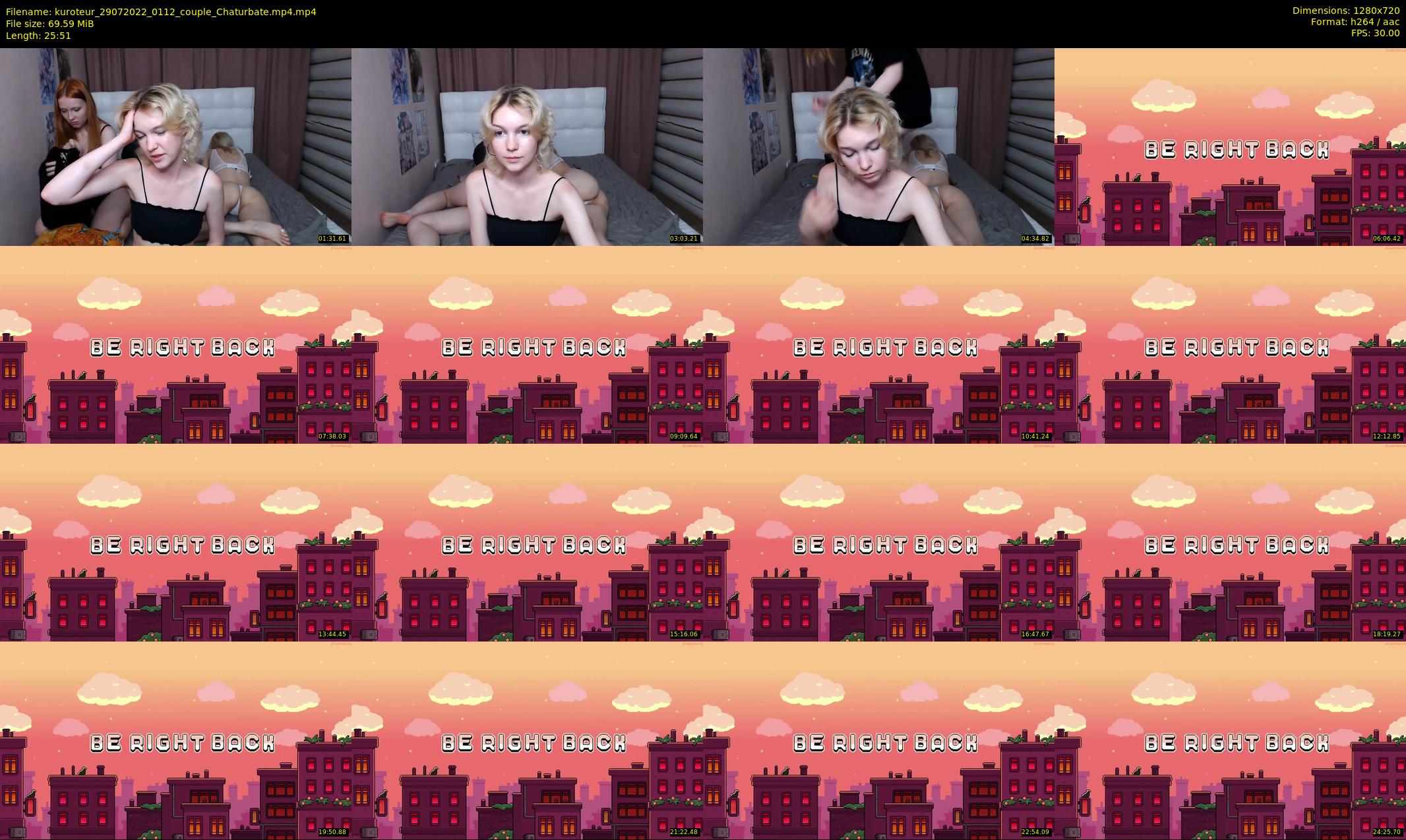 kuroteur — 26 minute Chaturbate couple cam show recording, 720p, Jul 29, 2022