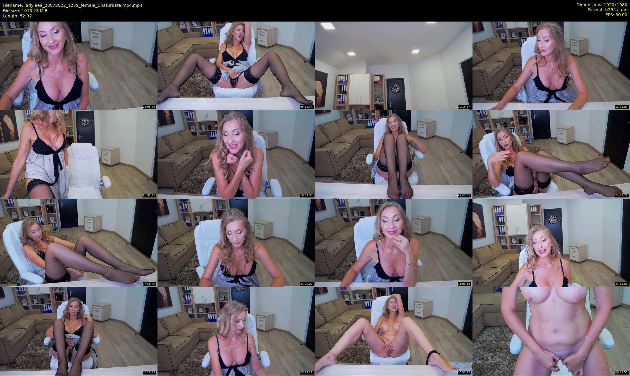 ladyleea — 53 minute Chaturbate female cam show recording, 1080p, Jul 28, 2022