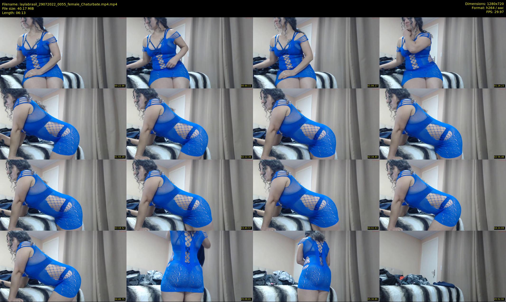 laylabrasil — 7 minute Chaturbate female cam show recording, 720p, Jul 29, 2022