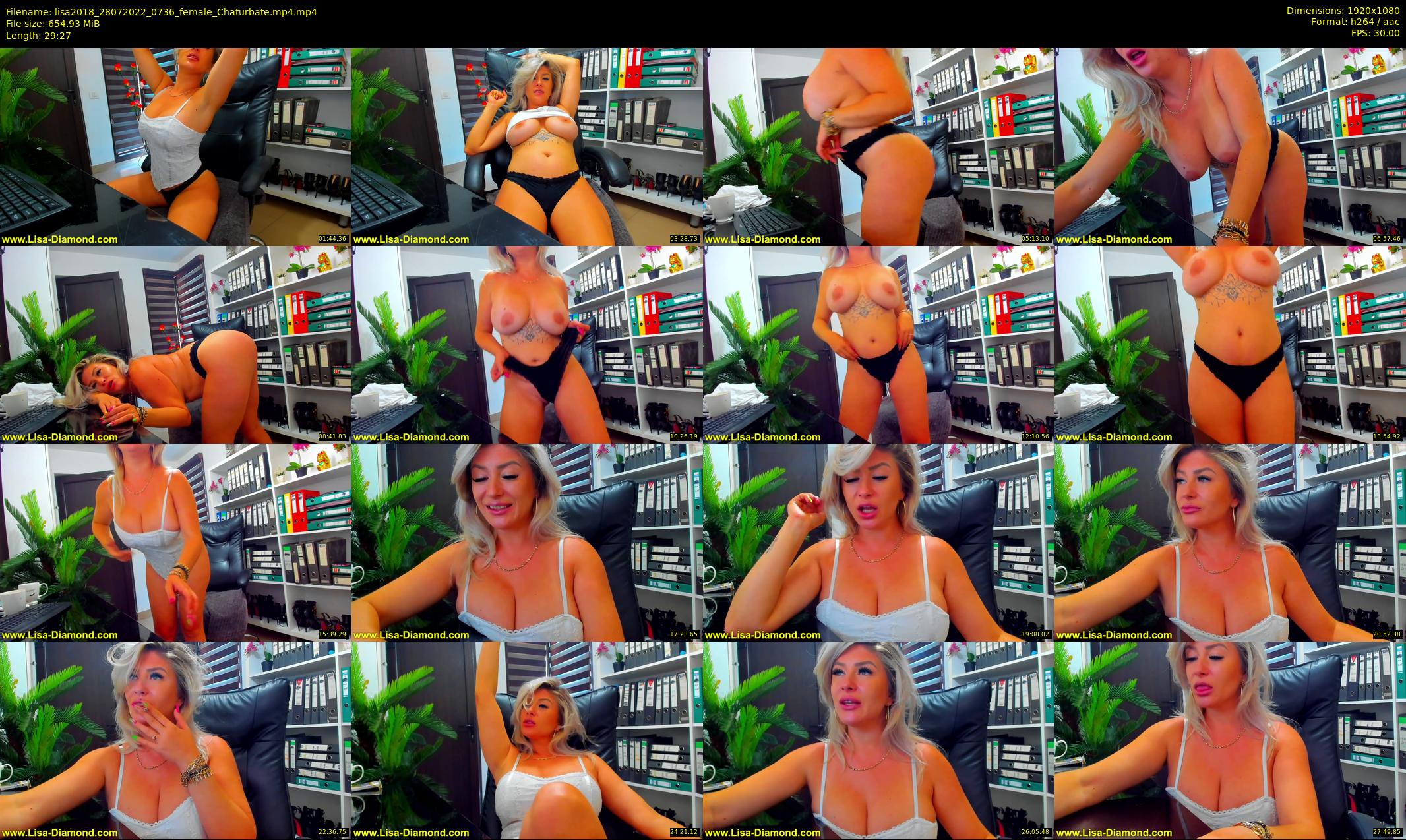 lisa2018 — 30 minute Chaturbate female cam show recording, 1080p, Jul 28, 2022