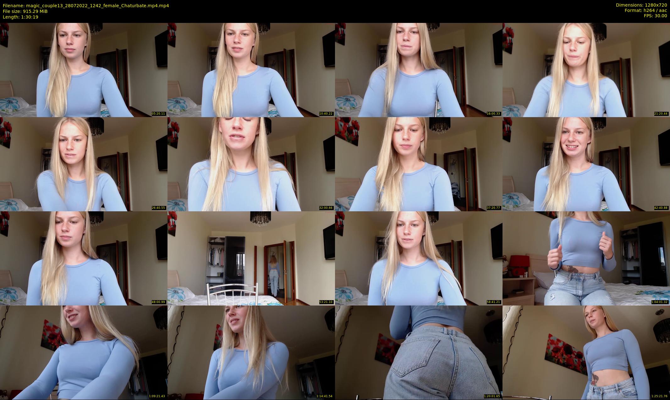 magic_couple13 — 91 minute Chaturbate couple cam show recording, 720p, Jul 28, 2022