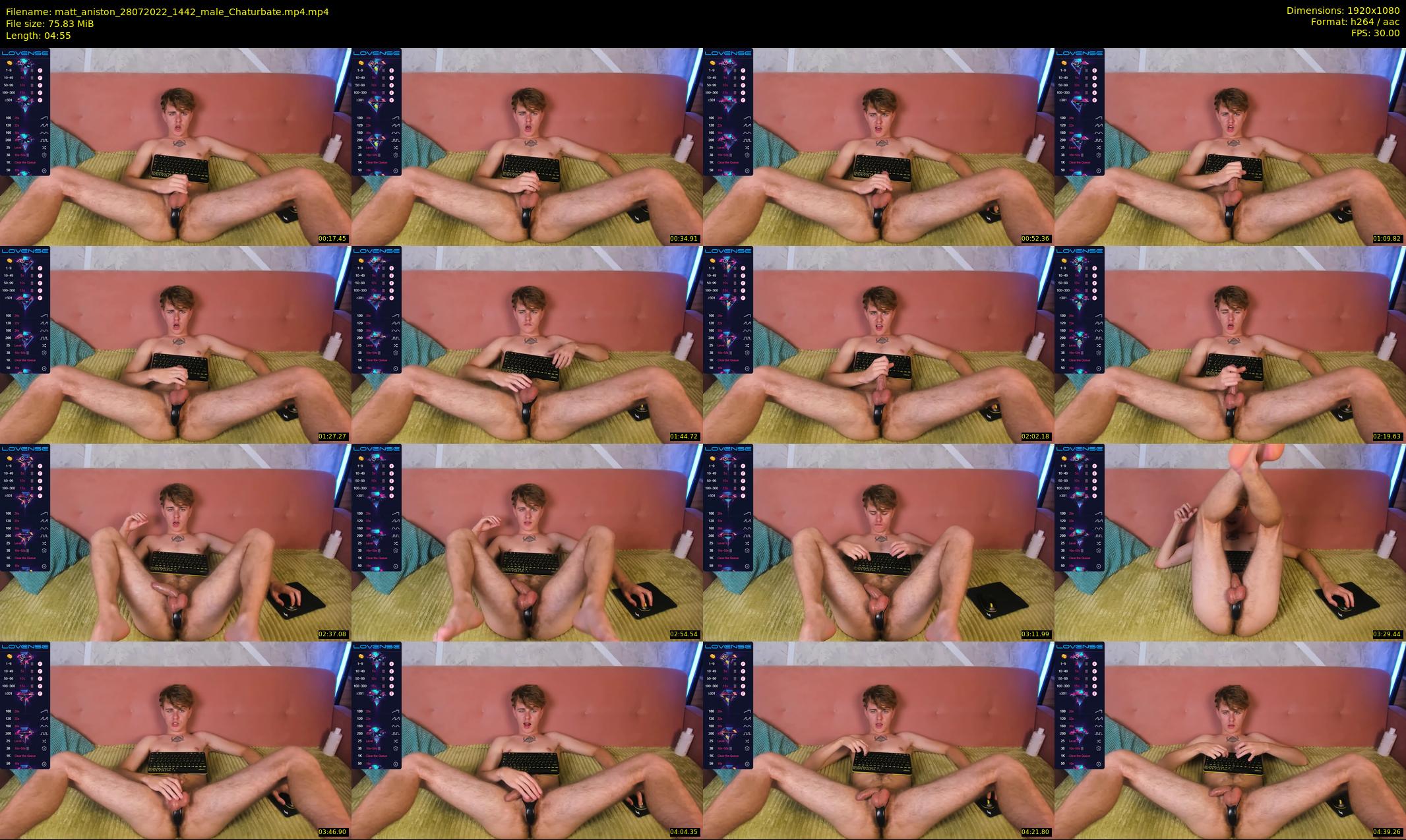 matt_aniston — 5 minute Chaturbate male cam show recording, 1080p, Jul 28, 2022