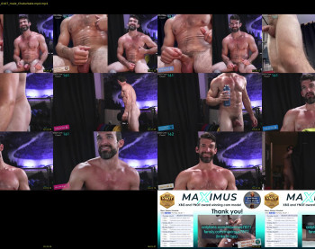 maximus_787 — 8 minute Chaturbate male cam show recording, 720p, Jul 29, 2022