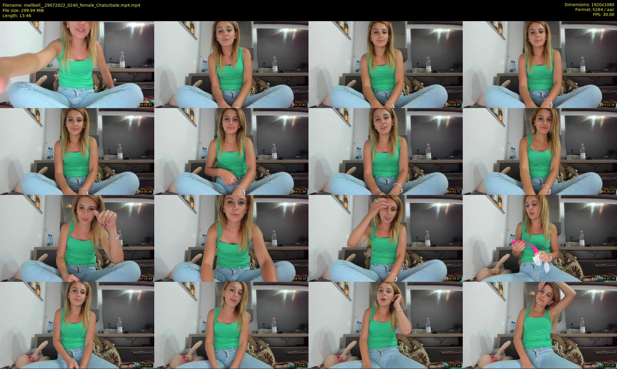 mellbell_ — 14 minute Chaturbate female cam show recording, 1080p, Jul 29, 2022