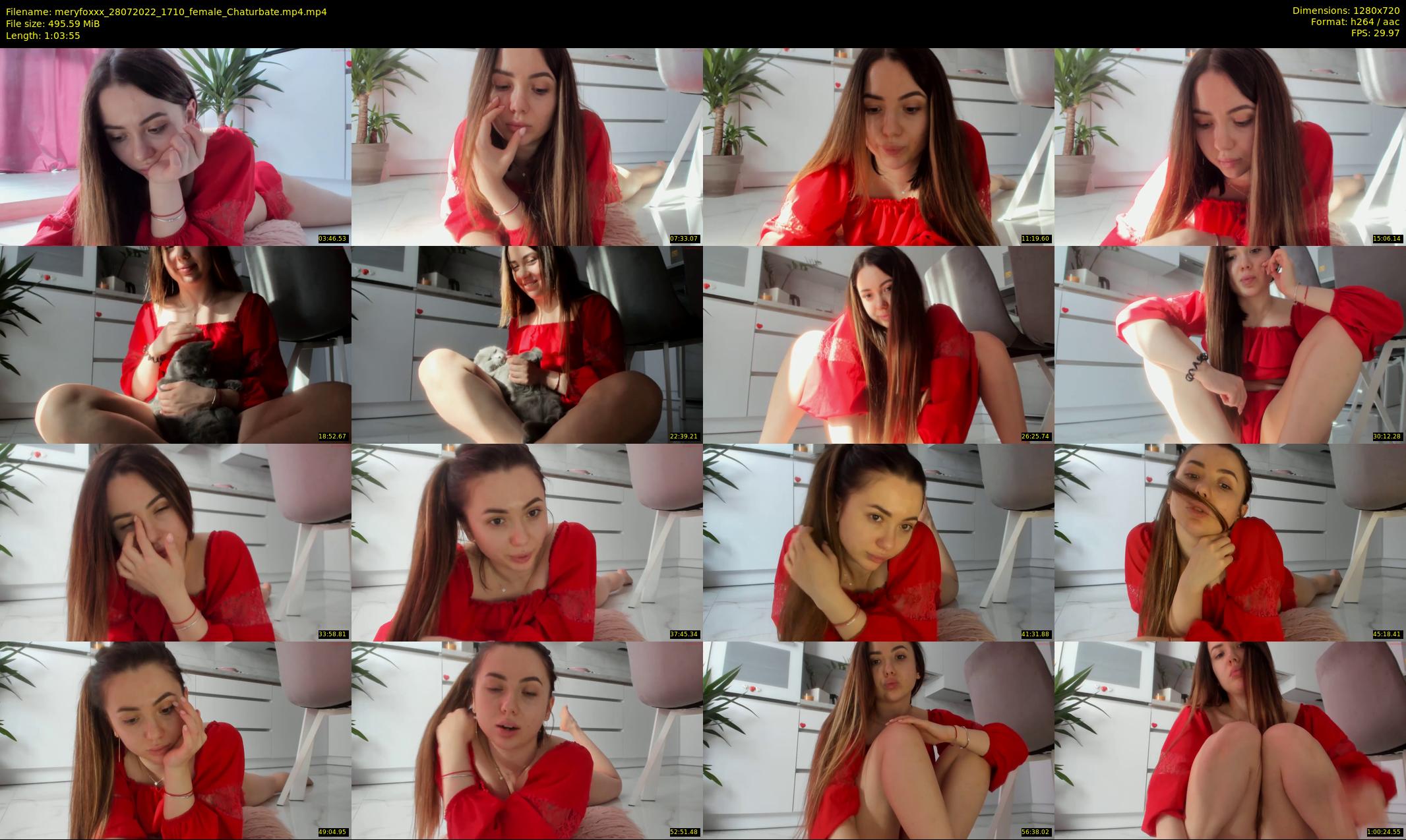 meryfoxxx — 64 minute Chaturbate female cam show recording, 720p, Jul 28, 2022