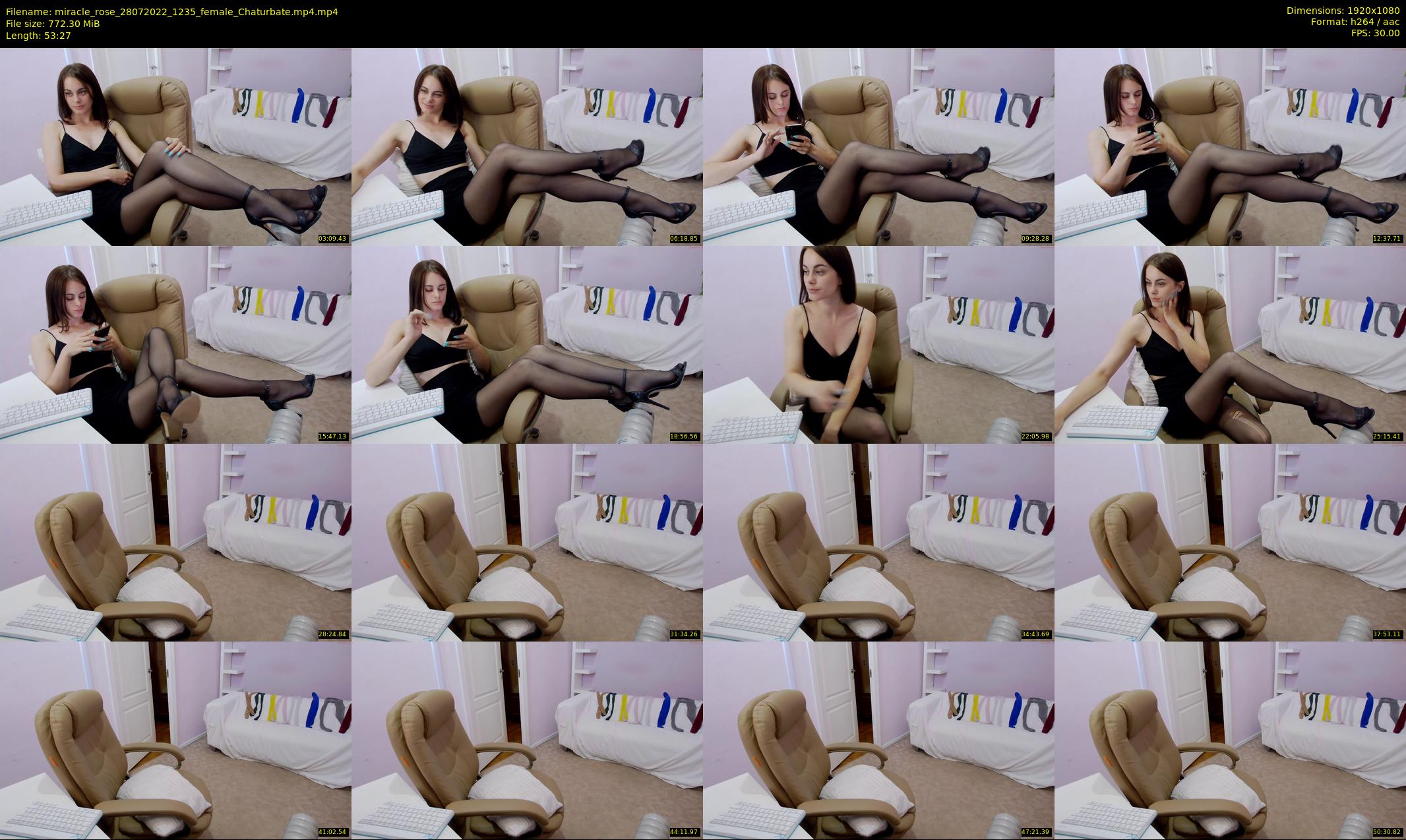 miracle_rose — 54 minute Chaturbate female cam show recording, 1080p, Jul 28, 2022
