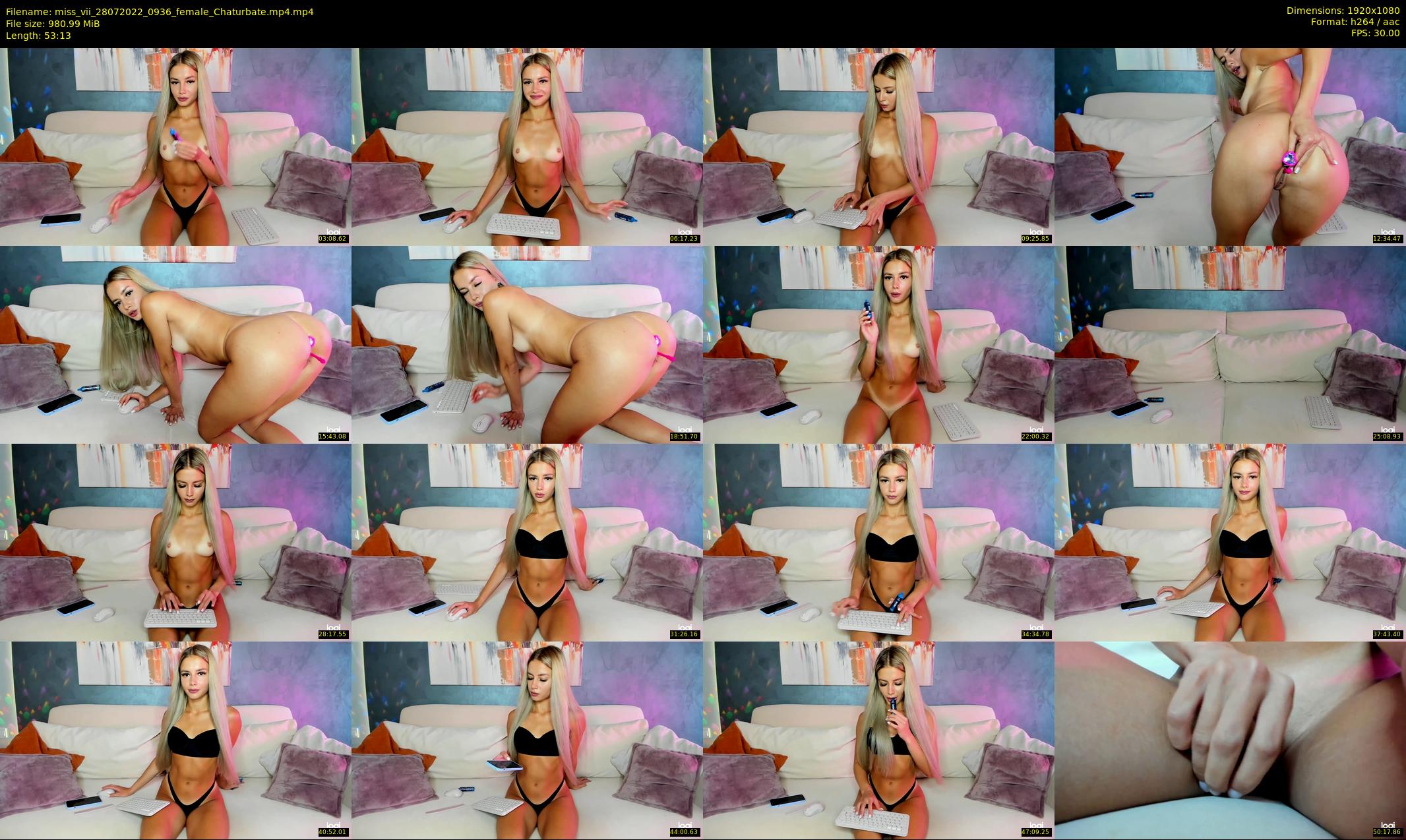 miss_vii — 54 minute Chaturbate female cam show recording, 1080p, Jul 28, 2022