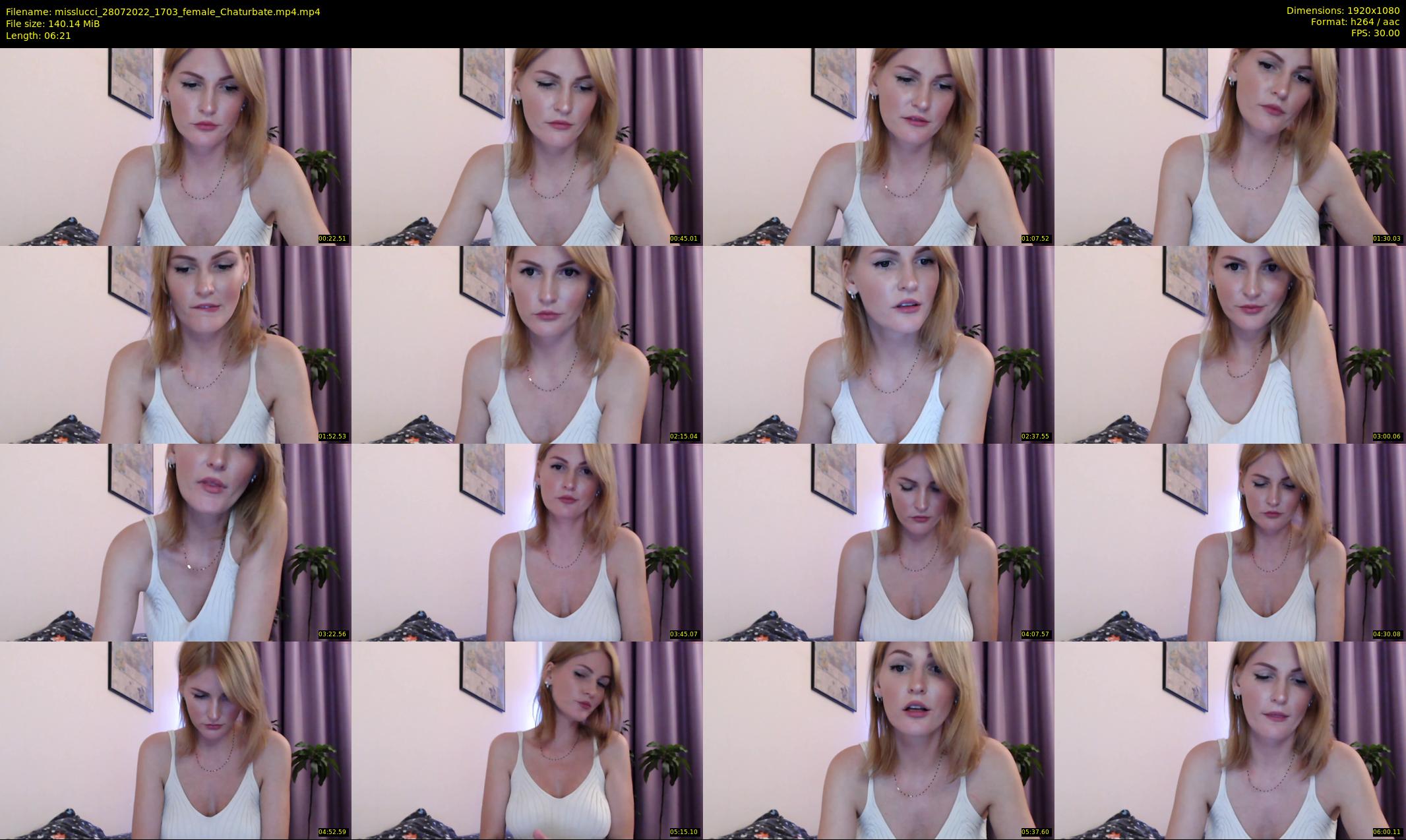 misslucci — 7 minute Chaturbate female cam show recording, 1080p, Jul 28, 2022