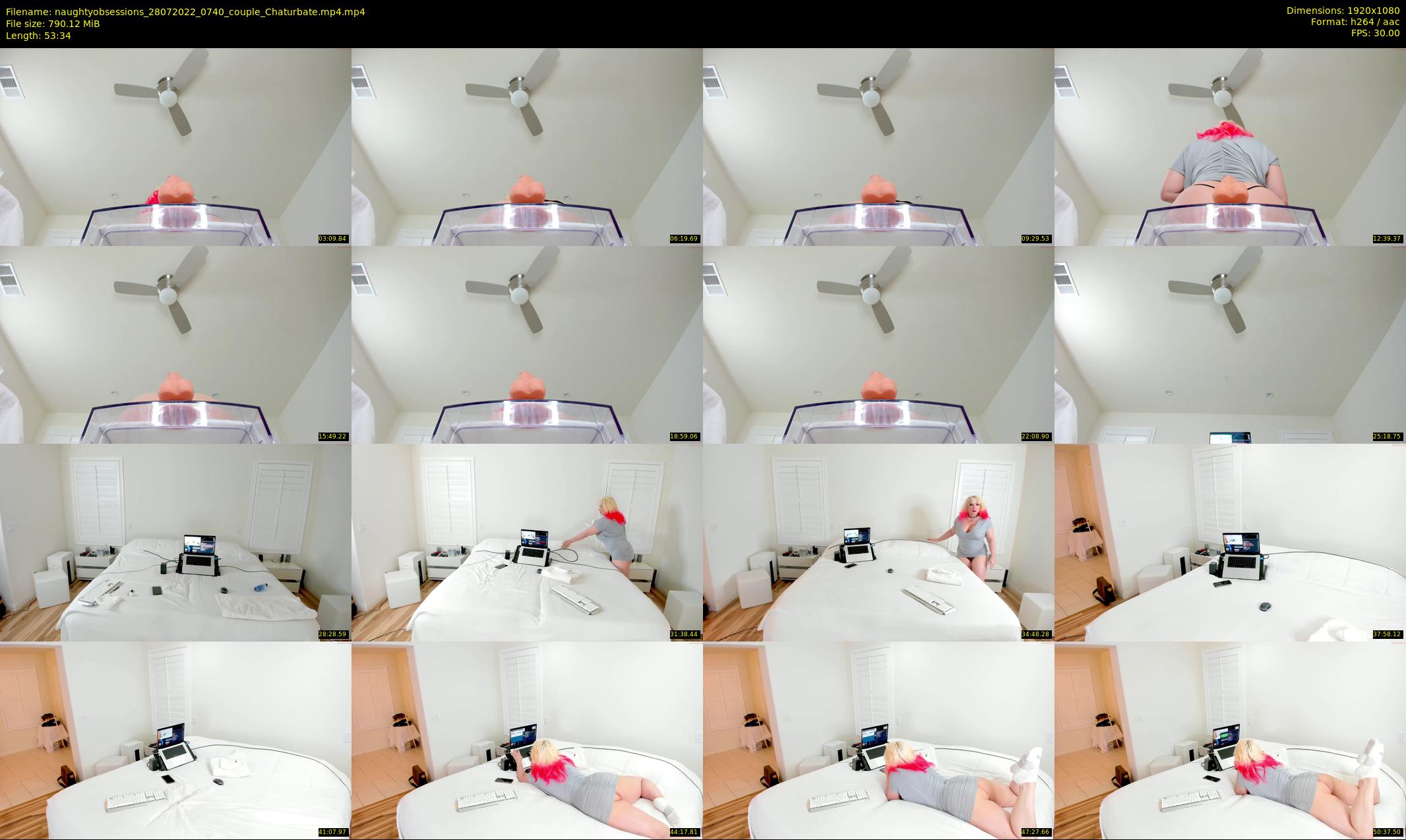 naughtyobsessions — 54 minute Chaturbate female cam show recording, 1080p, Jul 28, 2022