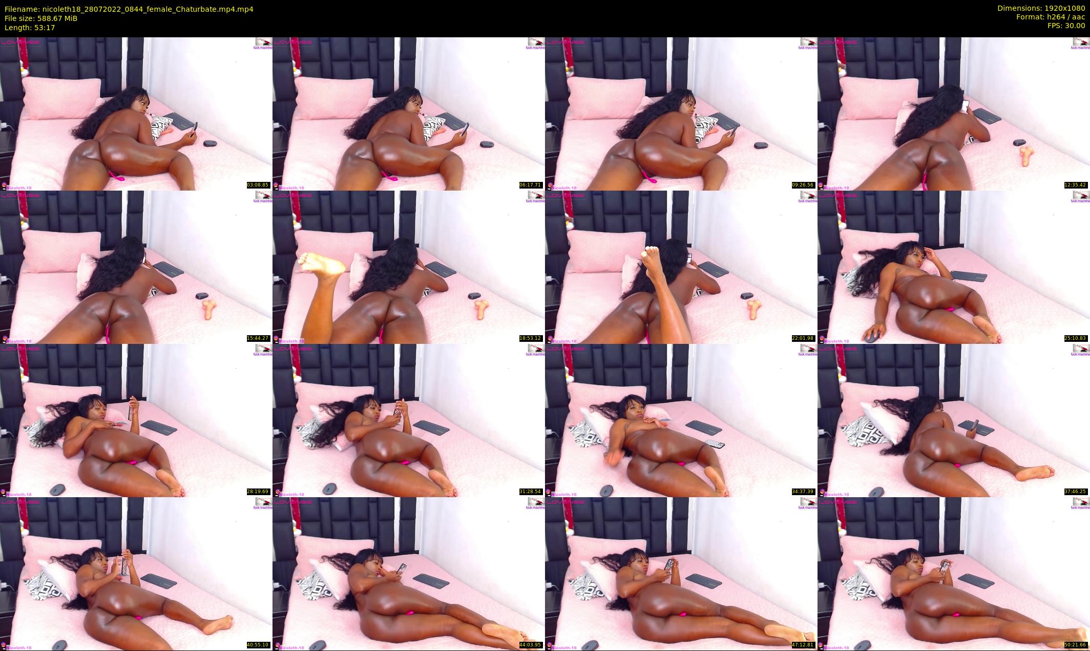 nicoleth18 — 54 minute Chaturbate female cam show recording, 1080p, Jul 28, 2022